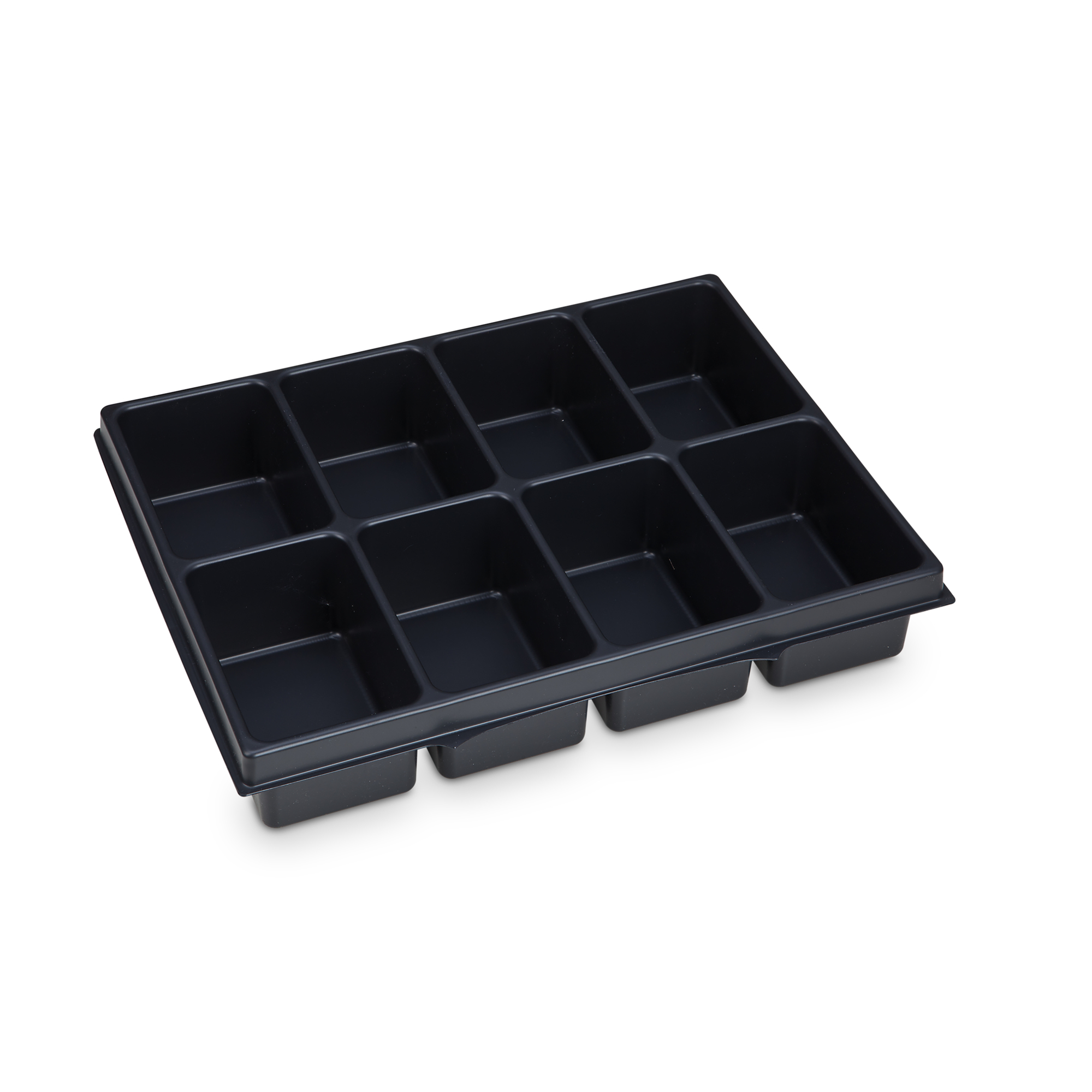 L-Boxx Baseline Small Parts Tray — 8 Compartments, Recycled Polystyrene, Model# 1000010132