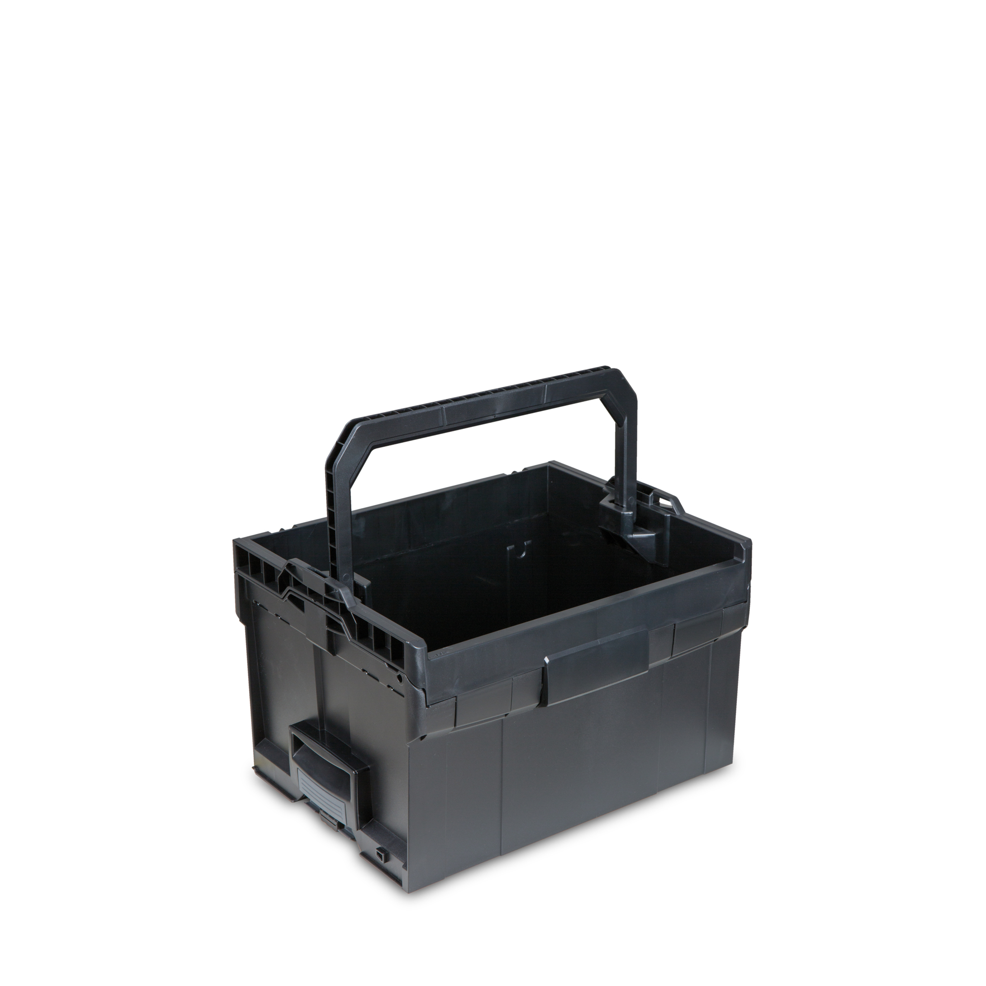 L-Boxx LT-BOXX 3 Open Tool Tote — Heavy-Duty, Modular, Impact-Resistant Plastic, 55-Lb. Capacity, Model# 6100000330