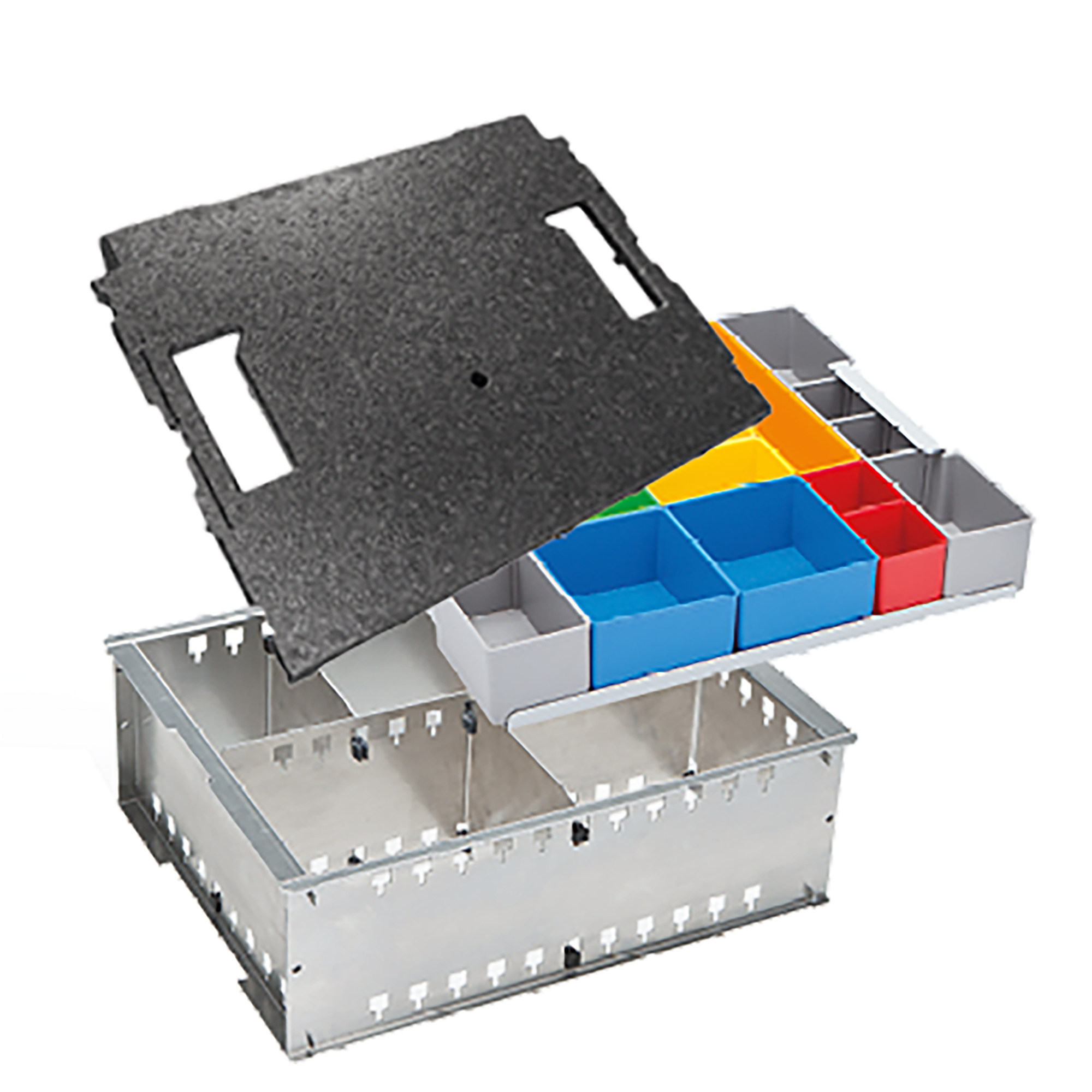 L-Boxx Baseline Tool Box Divider Set — Fits L-BOXX 3, Includes Lid Insert and Organizer Bin, Model# 1000010155