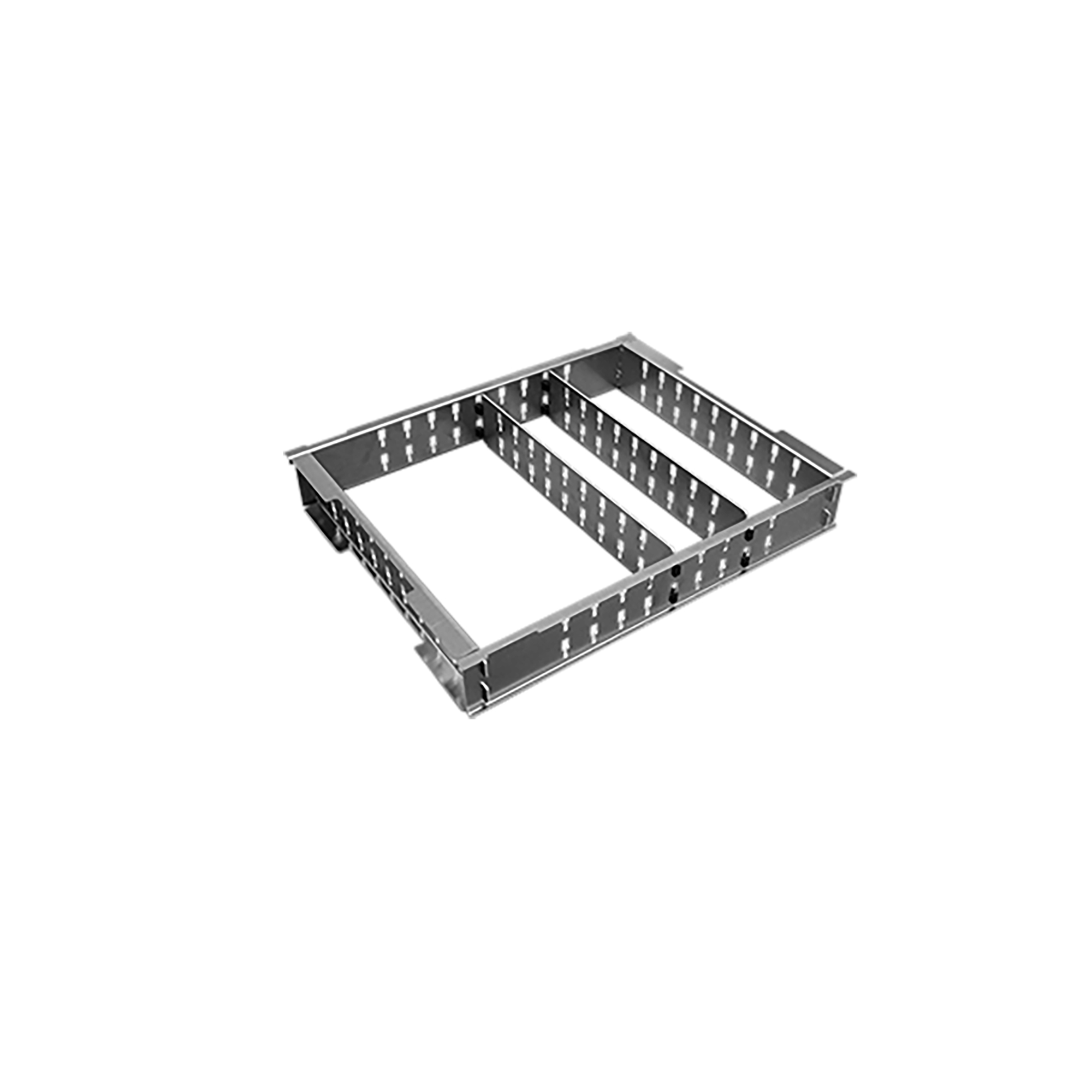 L-Boxx Baseline Tool Box Divider Set ? 3 Compartments, Aluminum, Model# 1000010149