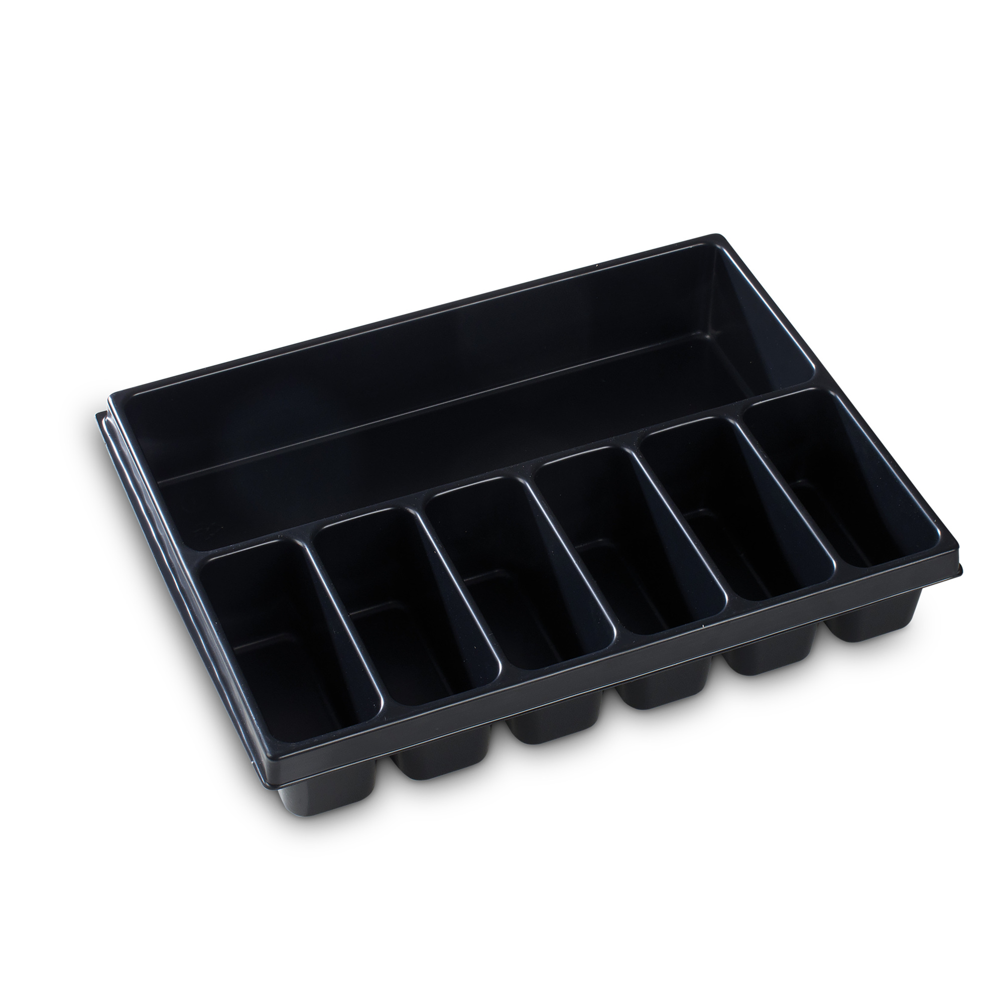 L-Boxx Baseline Small Parts Tray — 7 Compartments, Recycled Polystyrene, Model# 1000010131