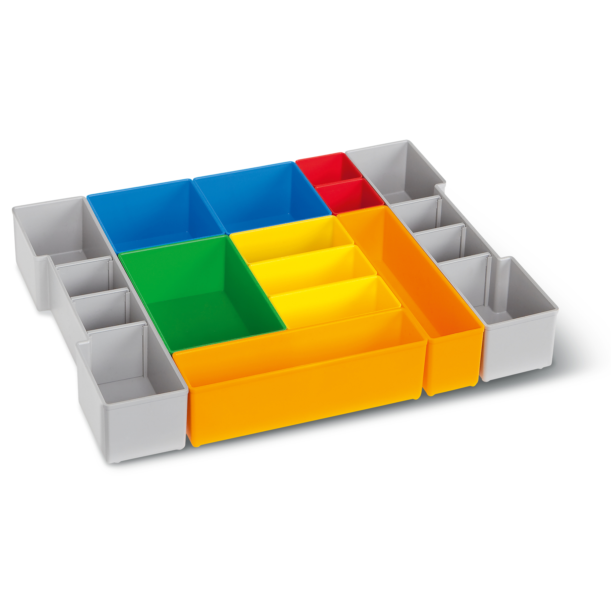 L-Boxx Baseline Organizer Bin Set H3 for L-Boxx 1 — Durable Plastic, Assorted Sizes, Model# 6000010097