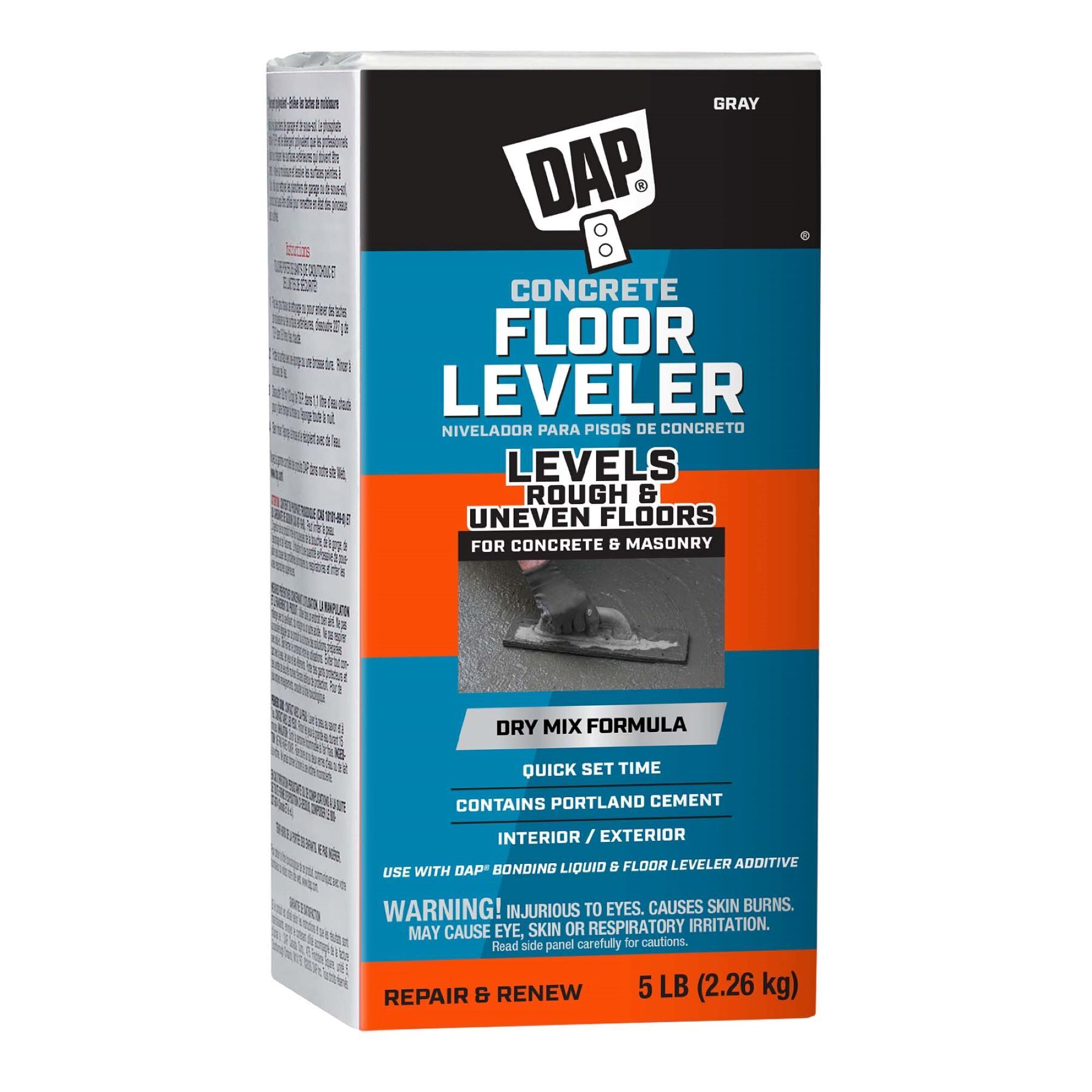 DAP Concrete Floor Leveler 5 LB Gray, Model# 7079810414