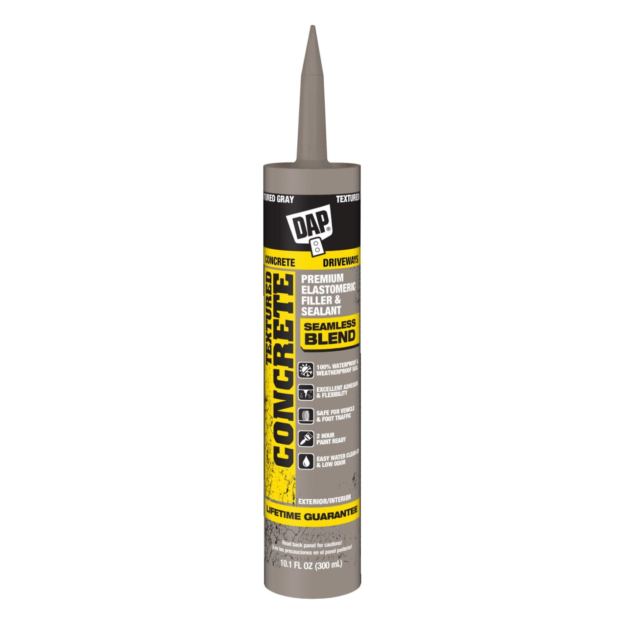 DAP Premium Textured Concrete Sealant, 10.1 fl oz, Gray, Model# 7079808676