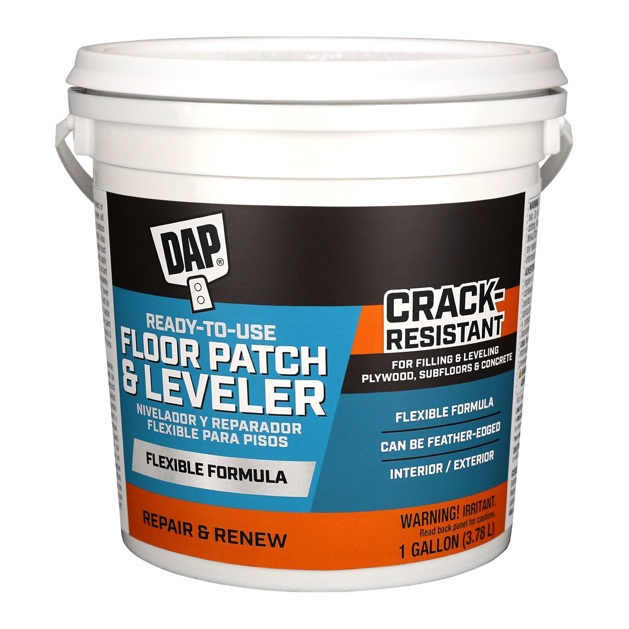DAP 1 ga Floor Patch & Leveler Light Gray, Model# 7079859190