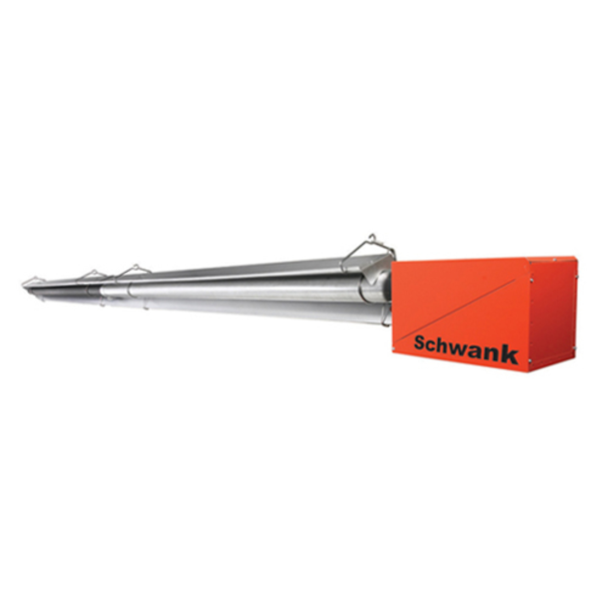 Schwank Builder Tube Heater — 100,000 BTU, 20ft. Tube, Natural Gas, Model# S100-100-20-AN
