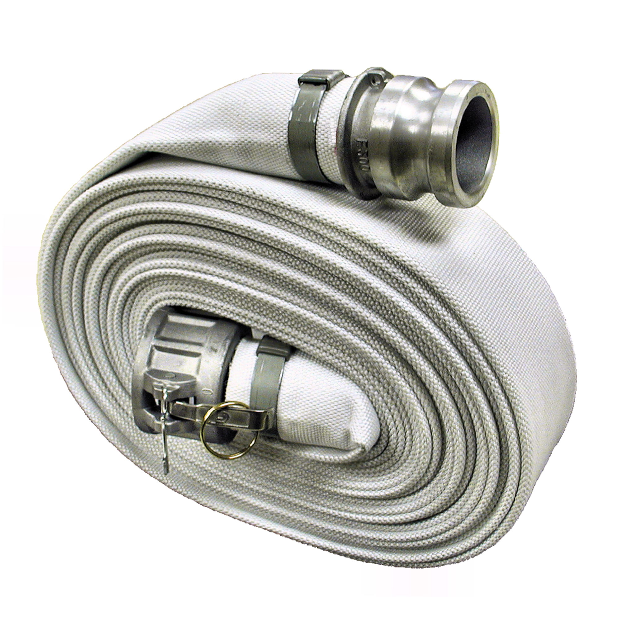 Capital Rubber 3200 Series Mill Discharge Hose Assembly — 1-1/2in. x 50ft., Aluminum Male and Female Cam Lock Couplings, Model# 3200-150X50CE