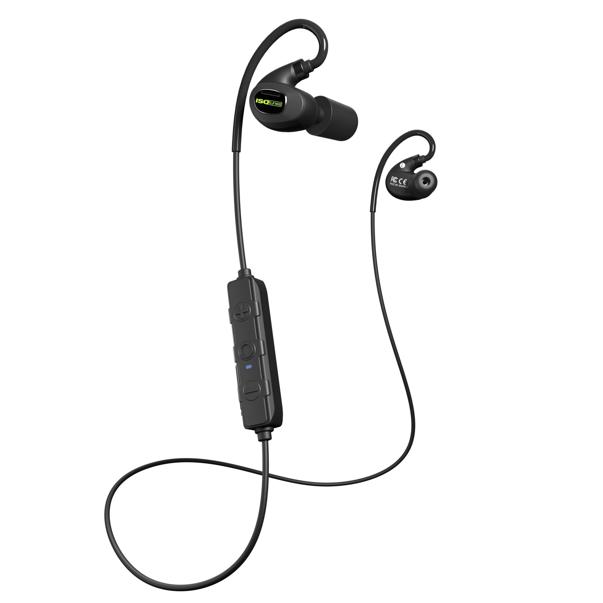 ISOtunes PRO 3.0 Bluetooth Hearing Protection Earbuds — 27dB NRR, Model# IT-23B