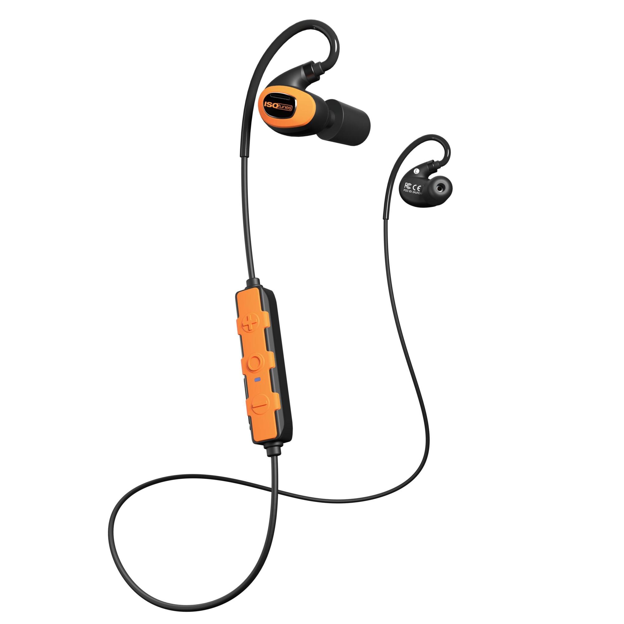 ISOtunes PRO 3.0 Bluetooth Hearing Protection Earbuds — 27dB NRR, Model# IT-21B