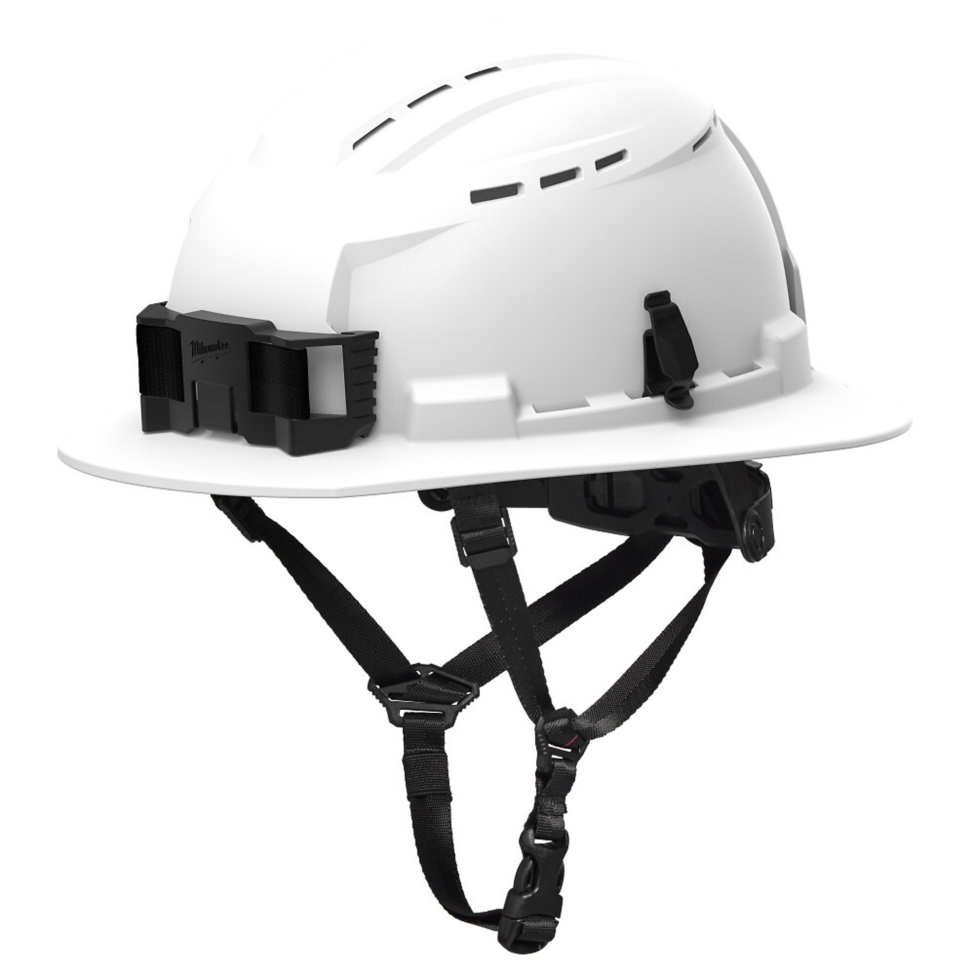 Milwaukee BOLT™ White Full Brim Vented Safety Helmet – Type 2, Class C, Model# 48-73-1650