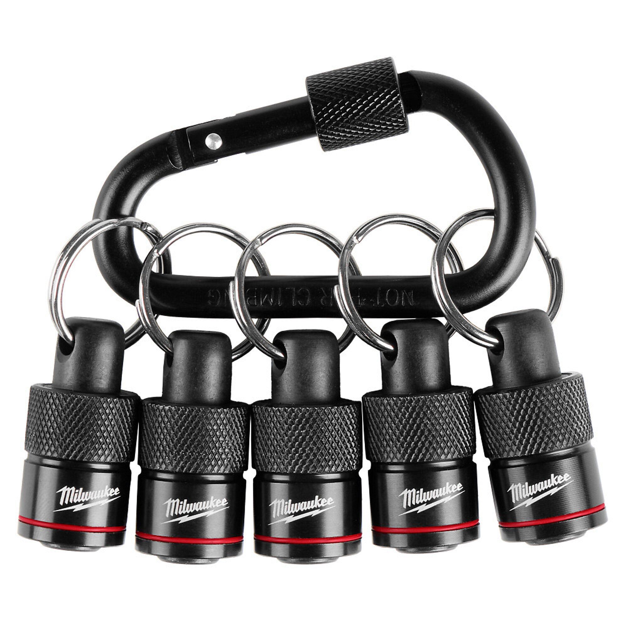 Milwaukee Bit Holder with Carabiner, 5 Pcs., Model# 48-32-4537