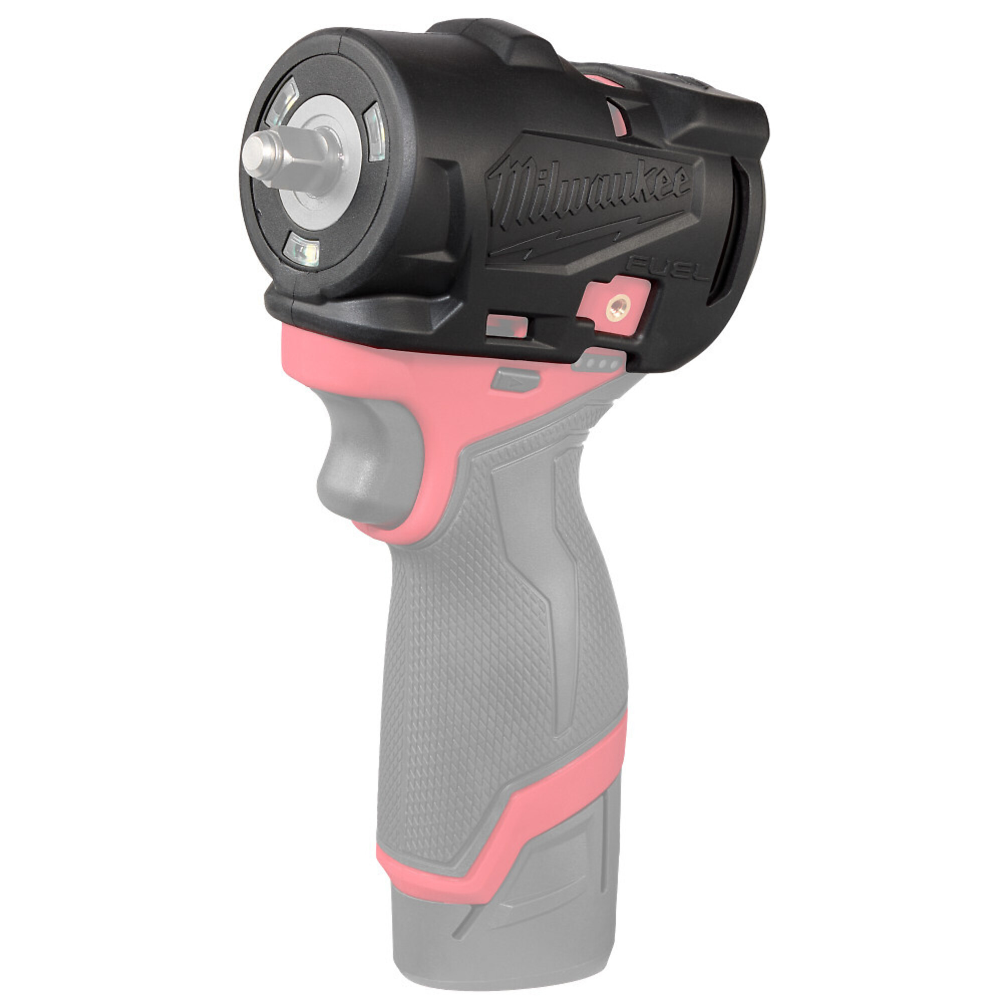 Milwaukee M12 FUEL™ 1/4" & 3/8" Subcompact Impact Wrench w/ Friction Ring Protective Boot, Model# 49-16-3049