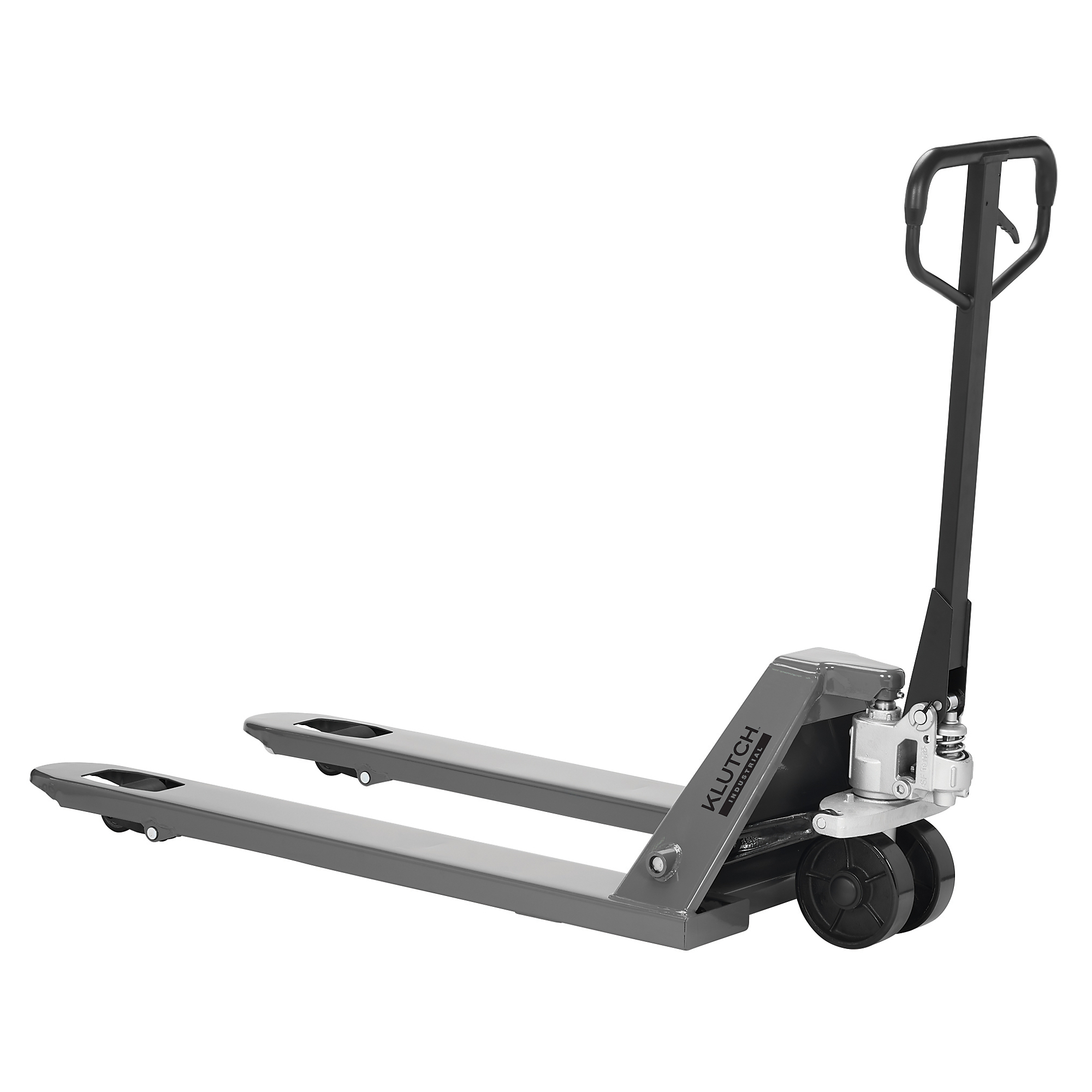 Klutch Heavy-Duty Pallet Jack, 6600-Lb. Capacity, 27in.W x 48in.L Fork Size, 7-1/2in. Lift