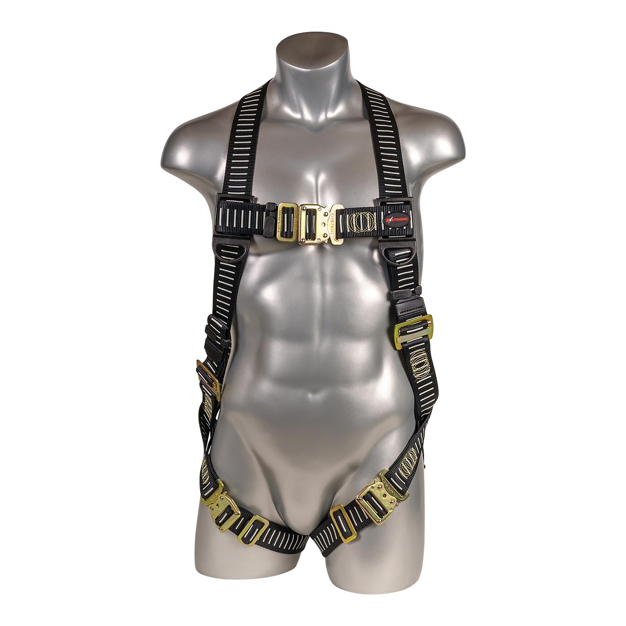 KStrong Kapture Element Welding Harness — Dorsal D-Ring, Quick-Connect Chest and Legs, Flame Retardant, Model# UFH19902QFR-M-L