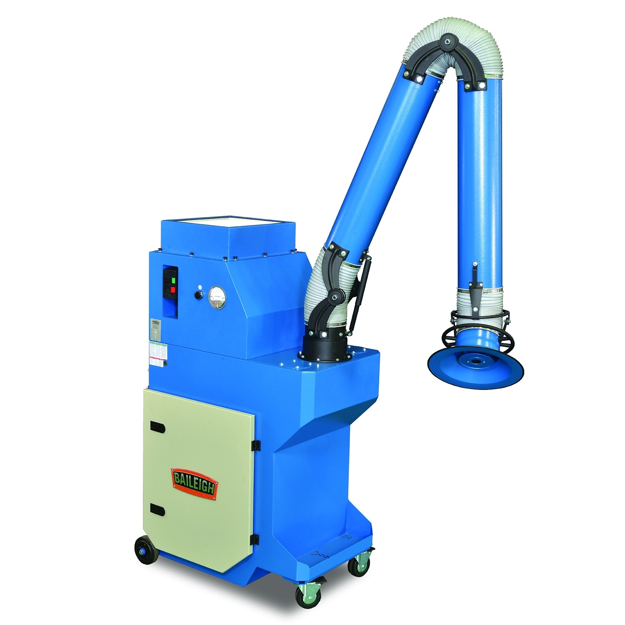 Baileigh Heavy-Duty Portable Fume Extractor — 1110 CFM, Model# FE-1200-Weld
