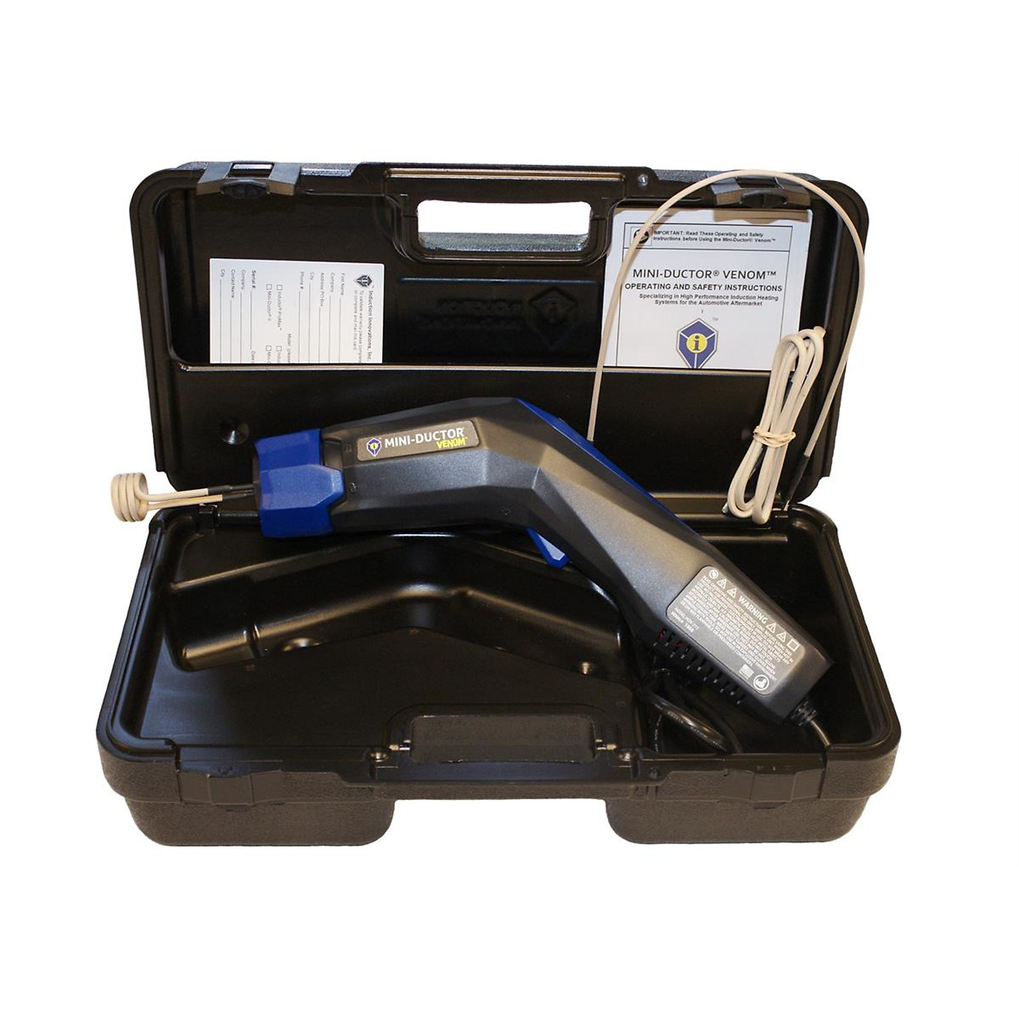 Induction Innovations Mini-Ductor Venom — Handheld Induction Heater, Reverse Polarity Protection, LED Lighting, Model# IDIMDV-777