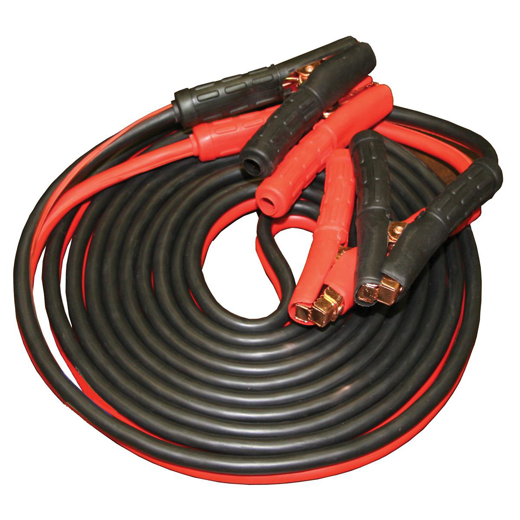 FJC Booster Cables — 2/0 Ga., 800 Amp, Commercial Grade Clamps, Model# FJC45265