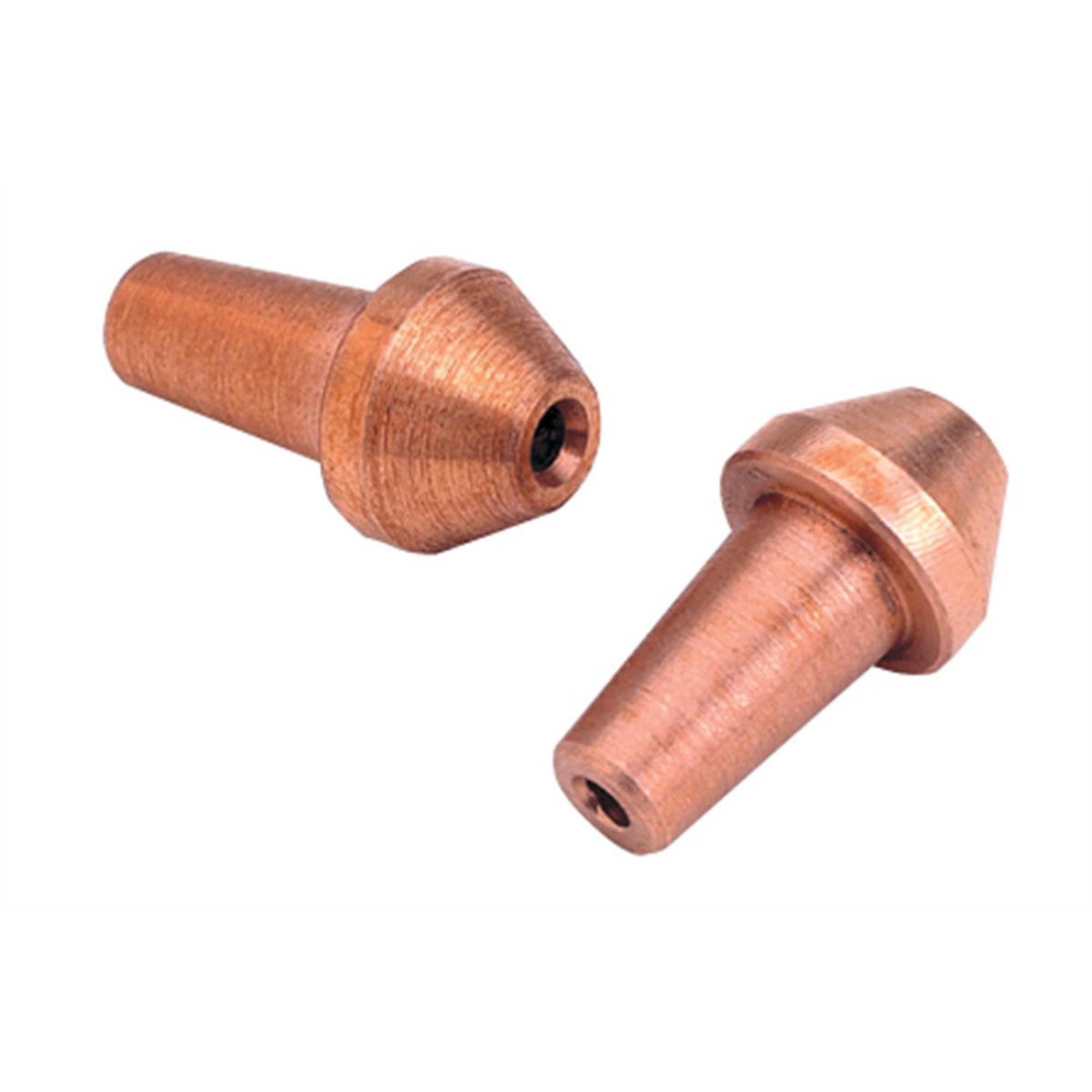 H&S AutoShot Stud Setting Tip — Tapered Shaft, Copper, Model# UNI-1004