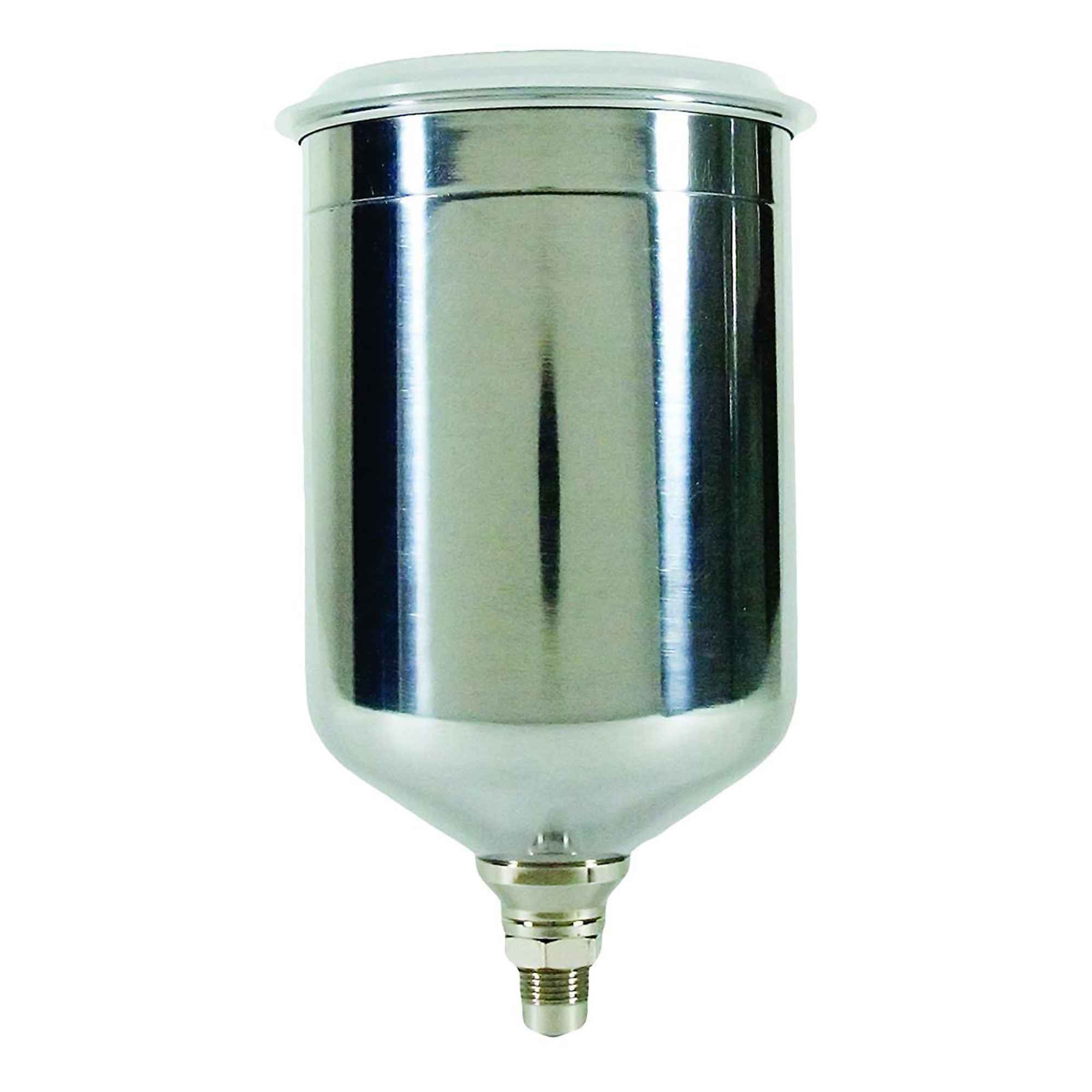 DeVilbiss TEKNA Aluminum Cup — 900cc, Drip Check Lid, Model# DEV702576