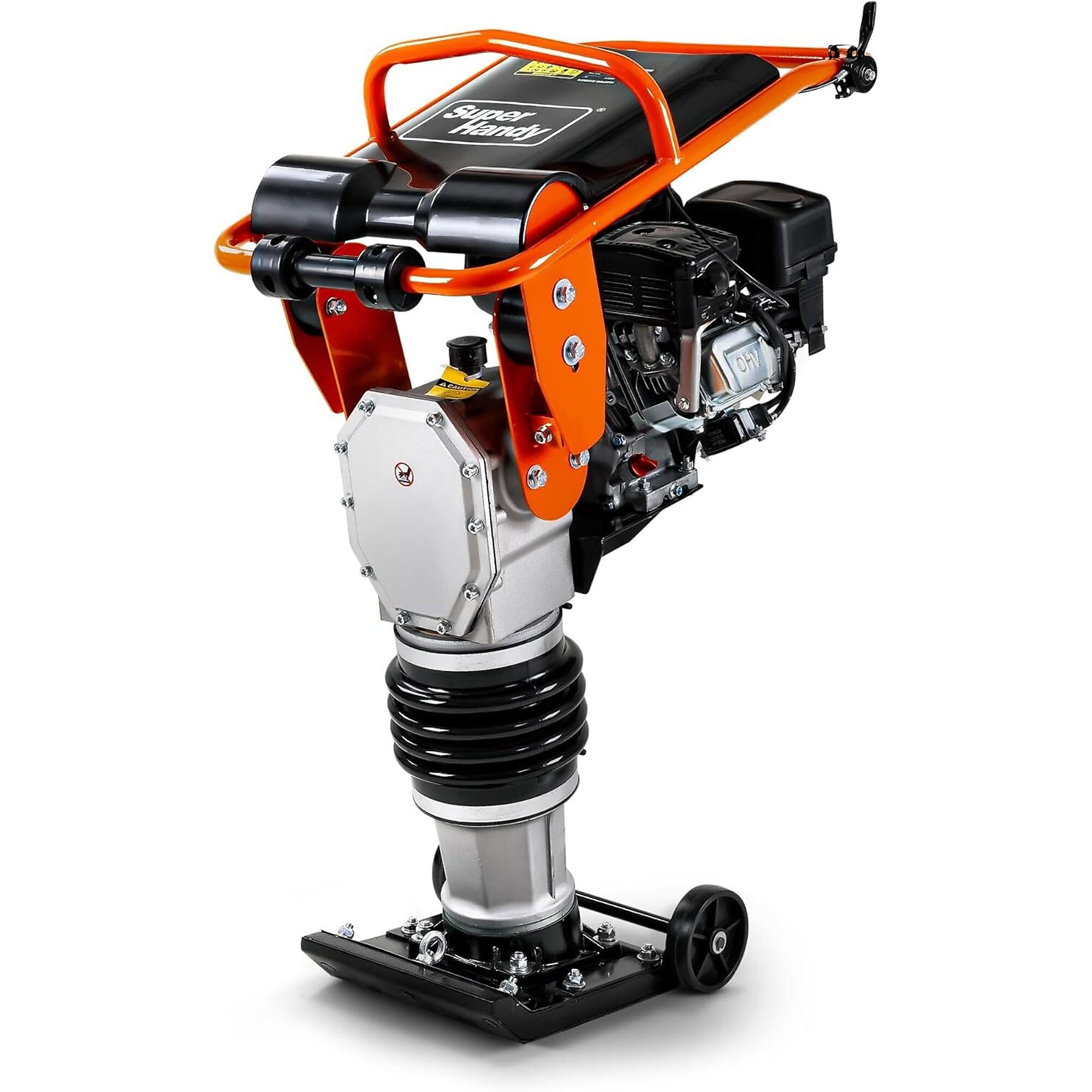 SuperHandy Jumping Jack Tamping Rammer — 209cc 7HP, 3500 lbs Impact Force, 26in. Max Compaction Depth, Model# TRI-GUO117