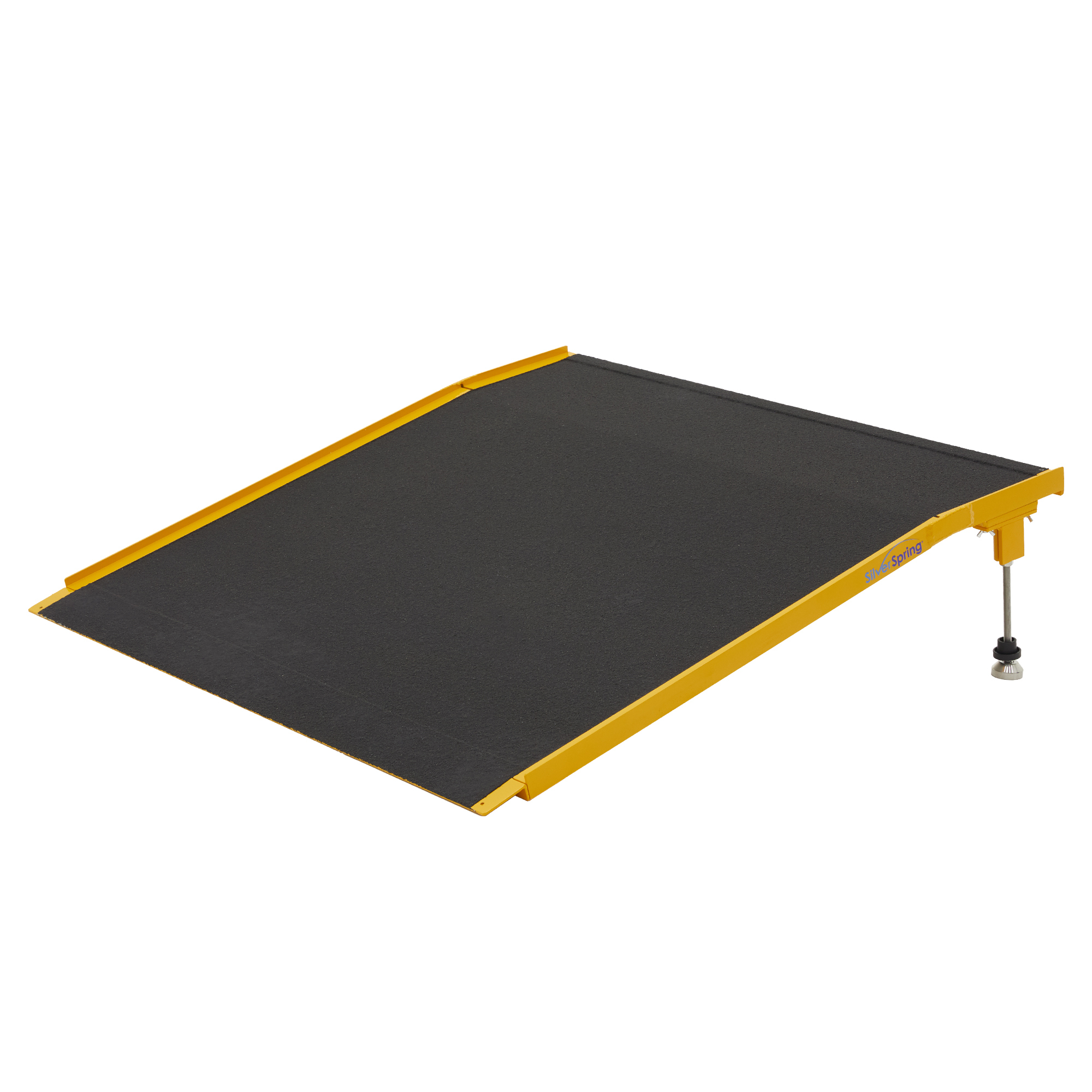 Silver Spring Aluminum Adjustable Wheelchair Threshold Ramp — 30in. Length, 400-Lb. Capacity, 5.5â€“9in. Adjustable Height, Model# ATR40030