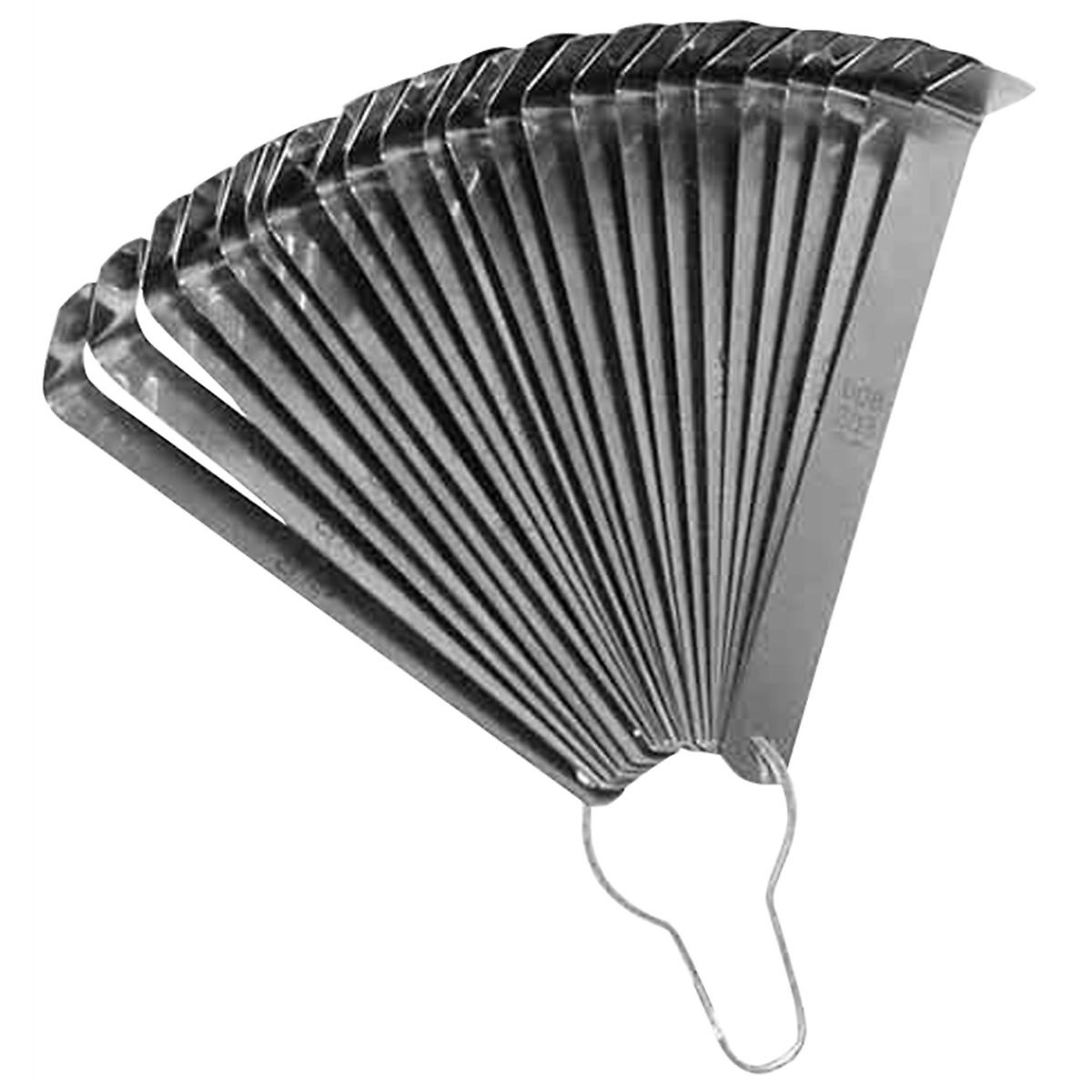 Lang Tools Right Angle Feeler Gauge — 6in. Blade, 0.008in. to 0.030in. Range, Heavy-Duty, Model# KAS3072