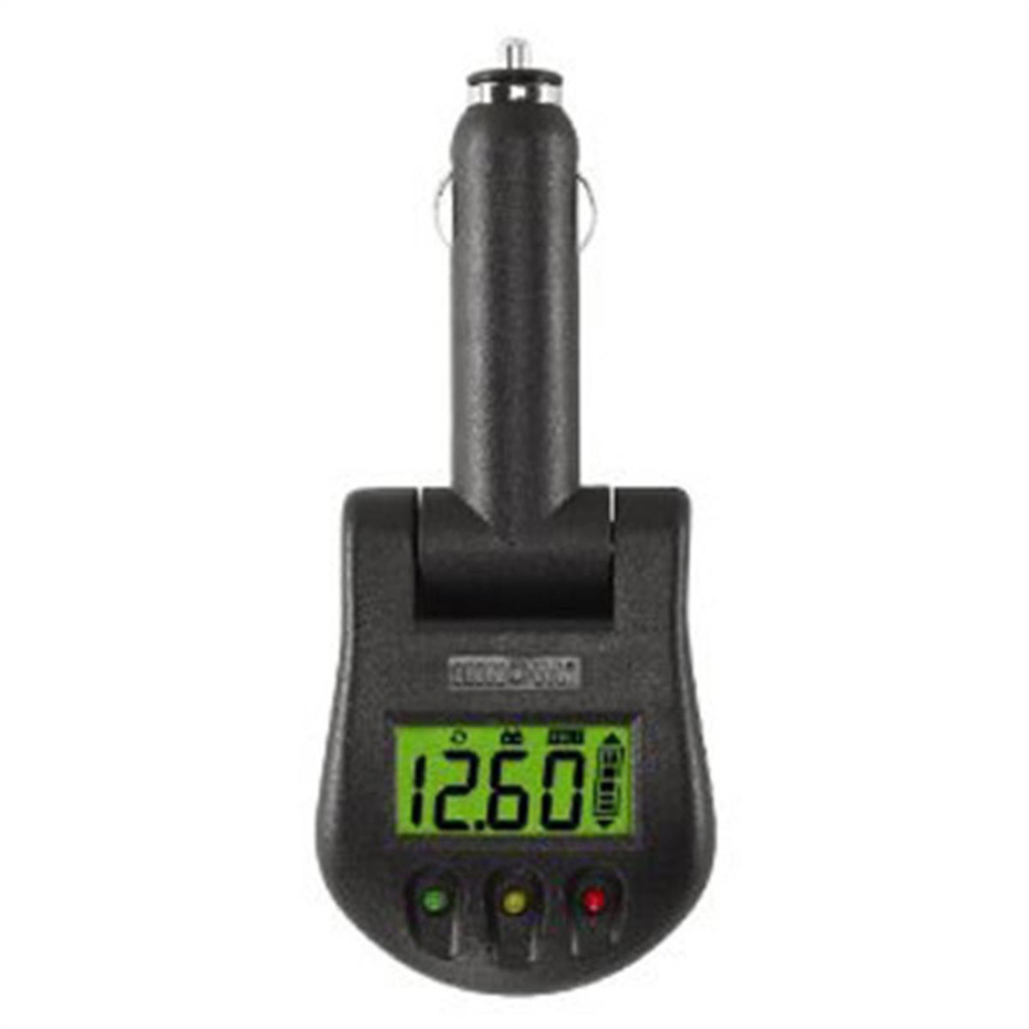 Equus Cigarette Lighter Battery Tester — 12V, LCD Display, Model# EPI3721