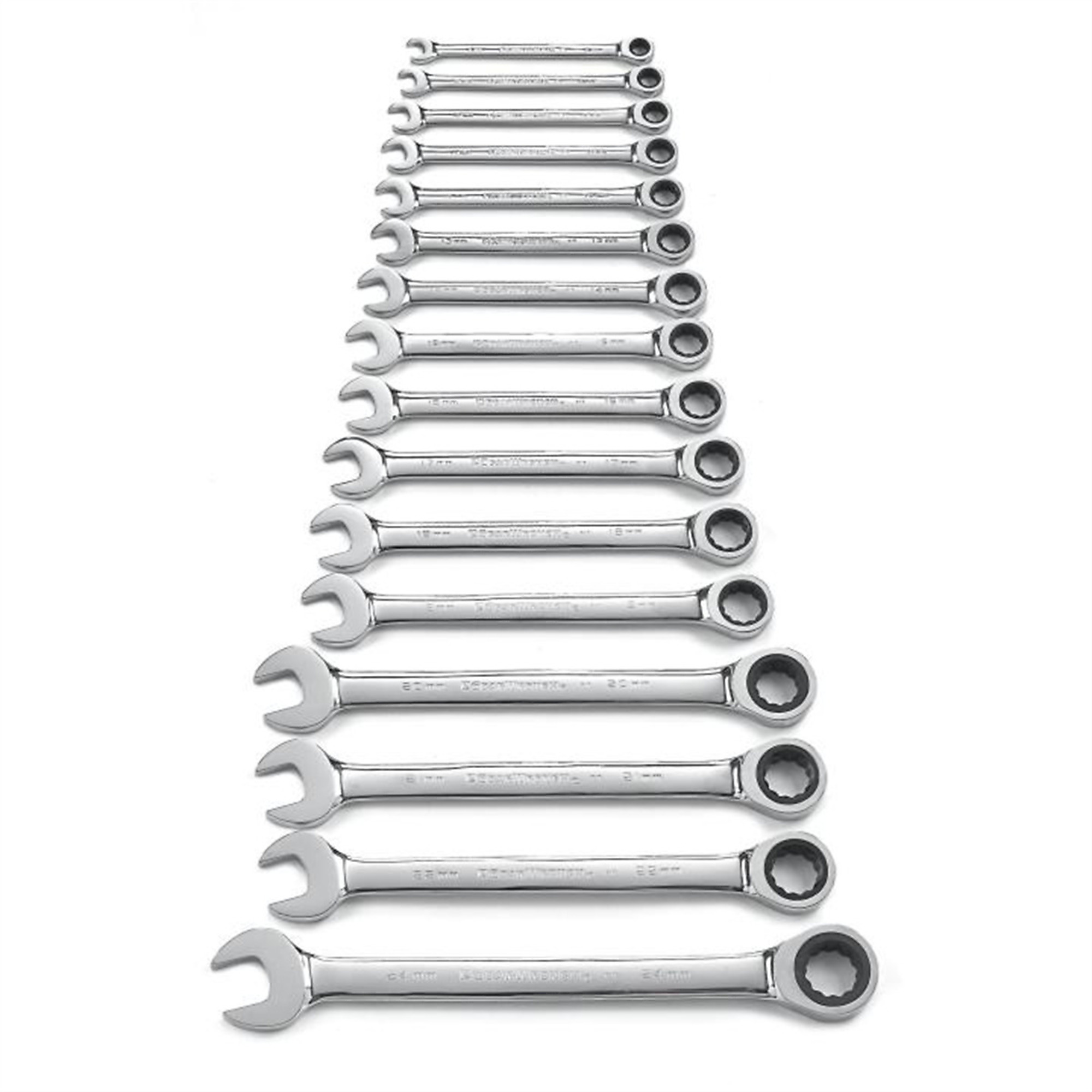 GearWrench Ratcheting Combination Metric Wrench Set — 16-Piece, 72-Tooth, 12-Point, Model# KDT9416