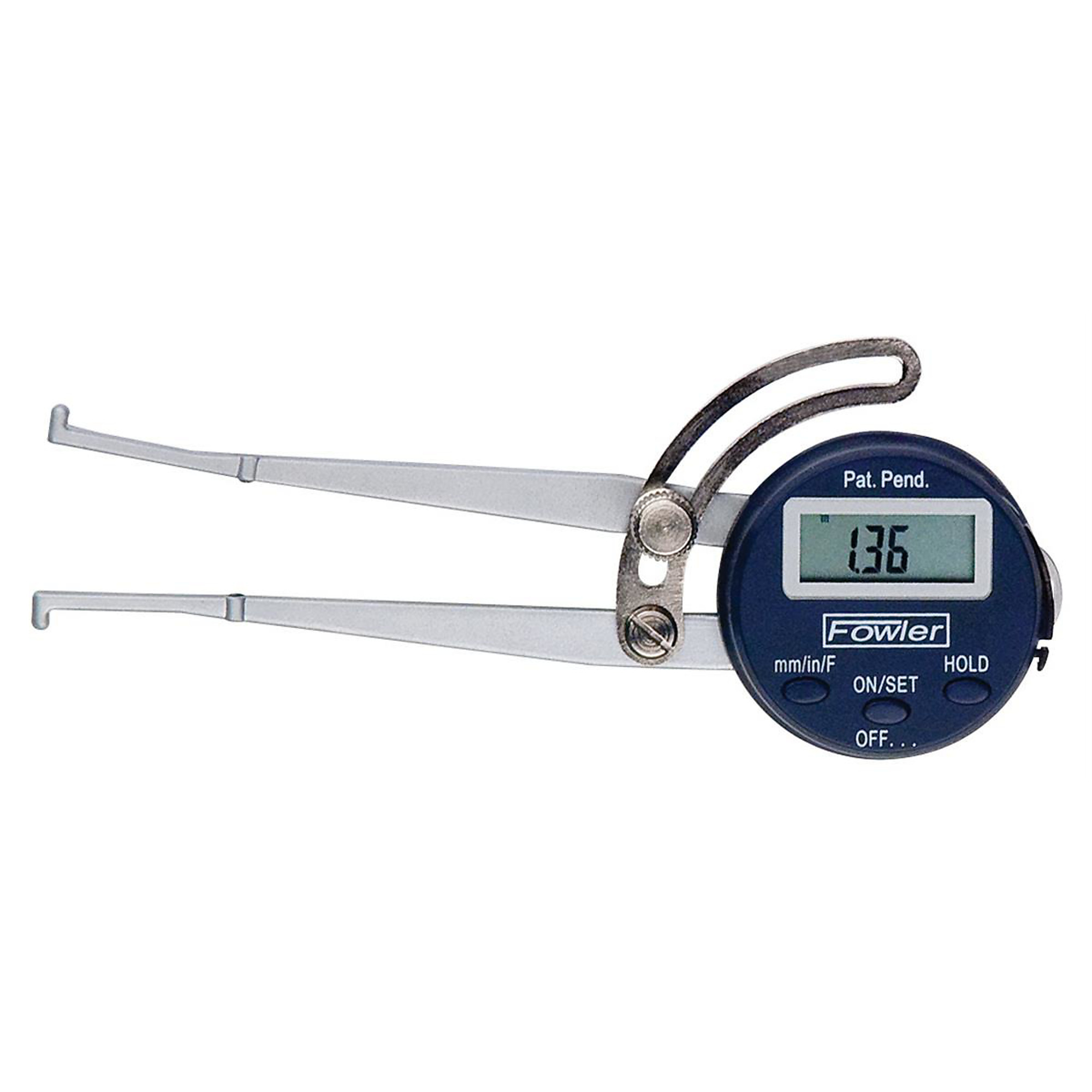 Fowler Inside Digital Caliper — 6in., Large LCD Display, Spring Loaded, Model# FOW74-554-730