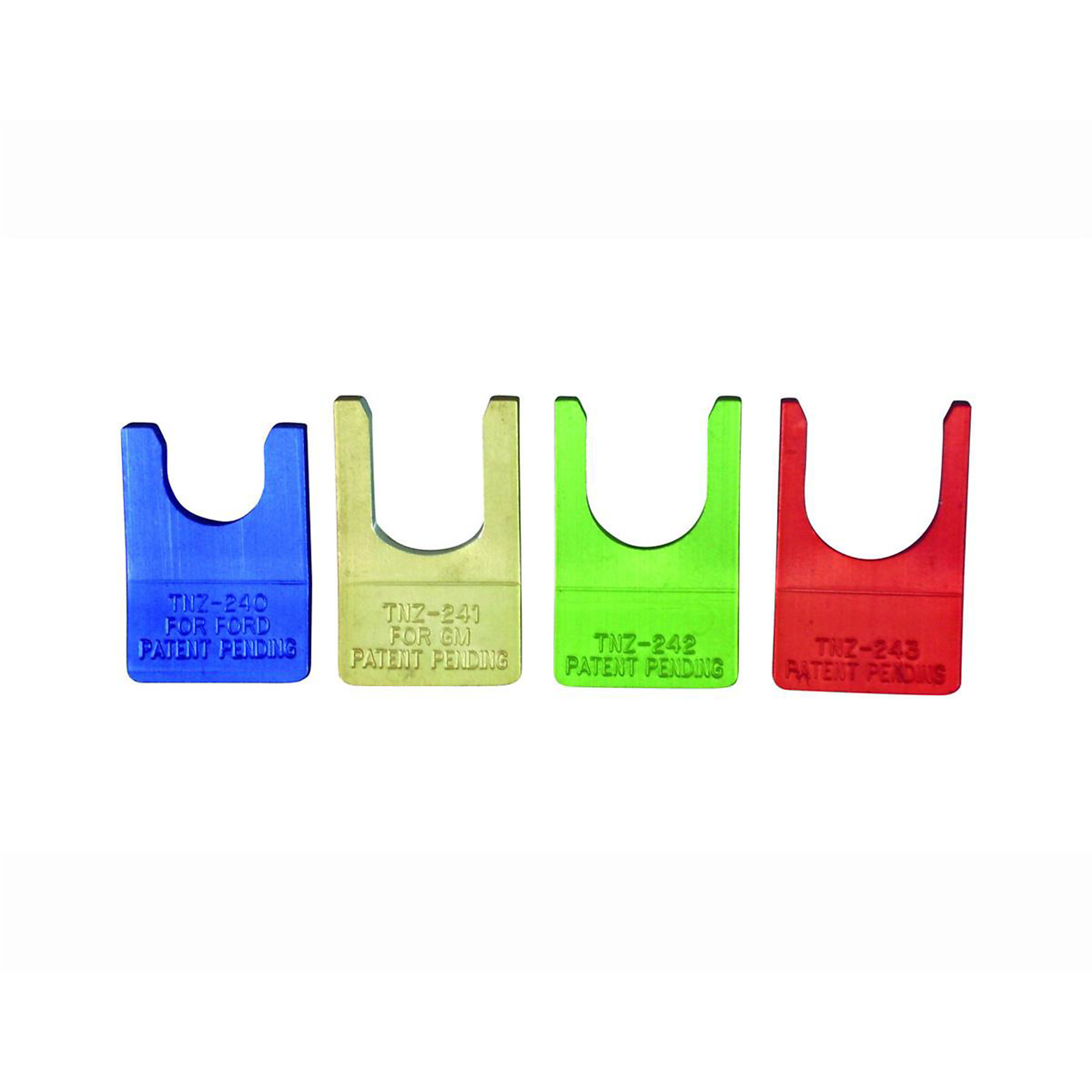 Horizon Tool Heater Hose Disconnect Tool Set — 4-Piece, Aircraft-Grade Aluminum, 40-Degree Offset, Model# CAL244TNZ