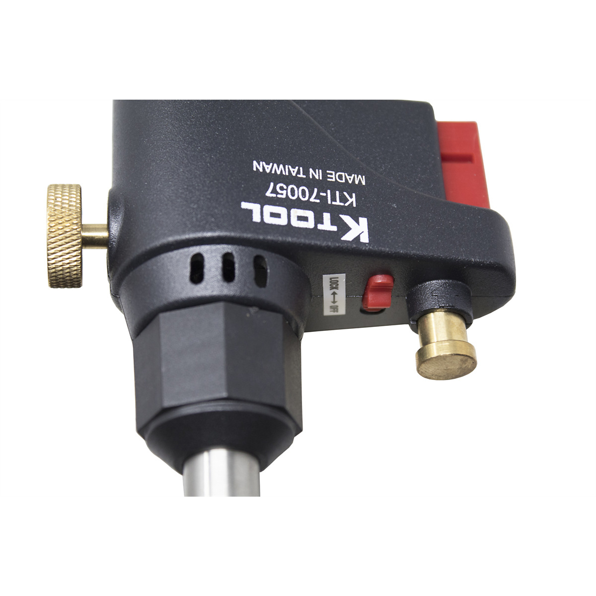 K Tool International Self Igniting Propane Torch Head — Ergonomic