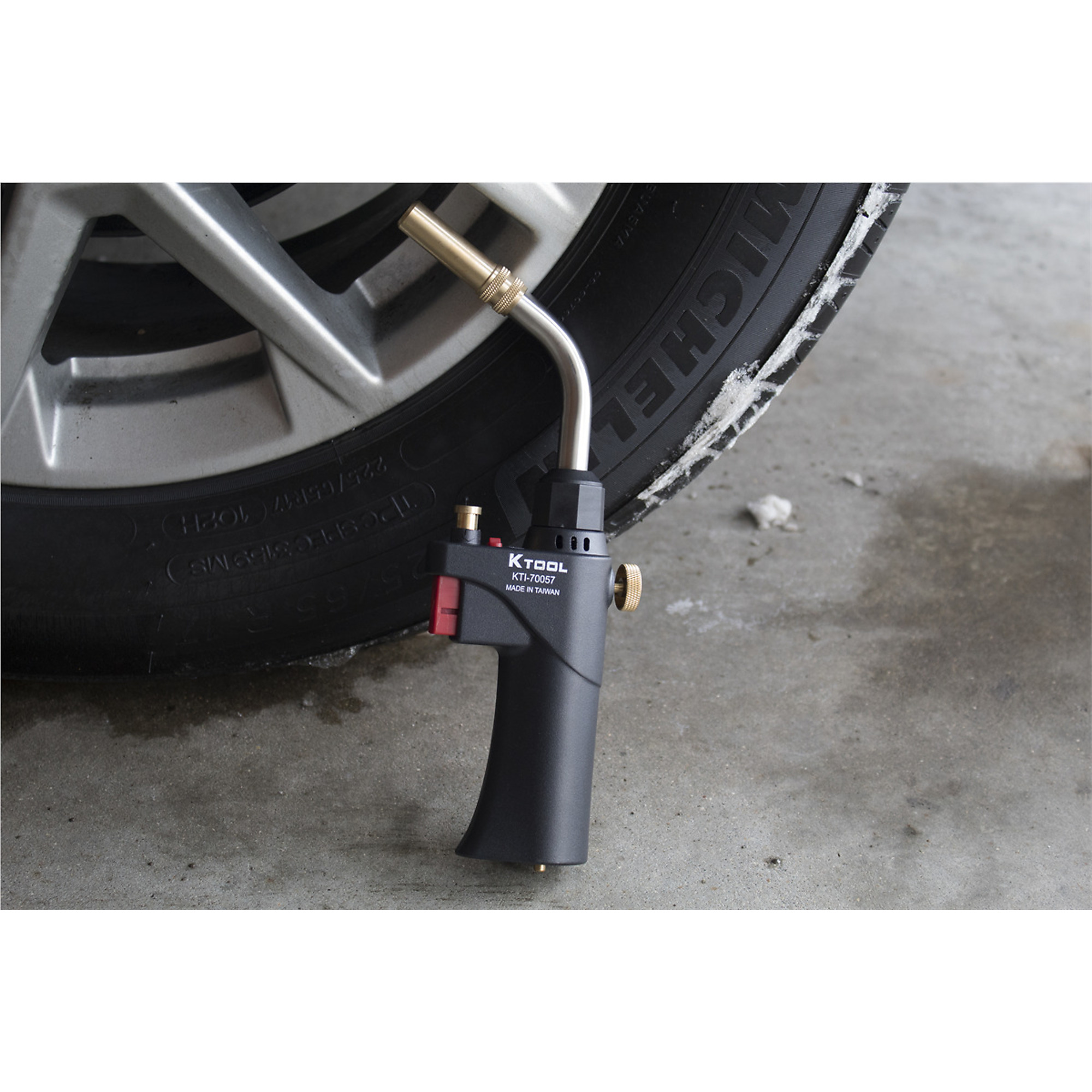 K Tool International Self Igniting Propane Torch Head — Ergonomic