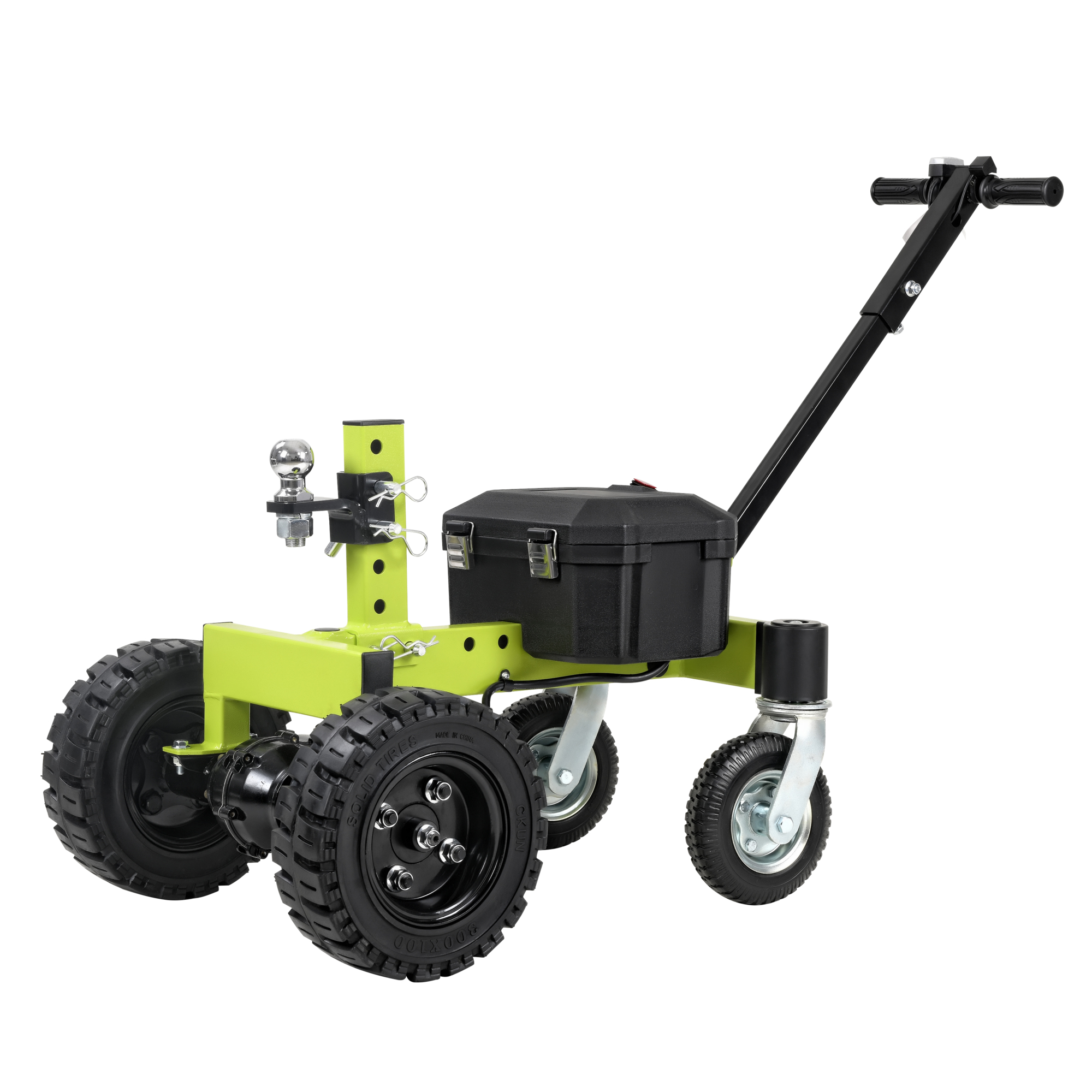 Tow Tuff Electric Trailer Dolly — 4500-Lb. Capacity, 24V, 800W DC Motor, Adjustable Ball Height, Model# TMD-45ETD