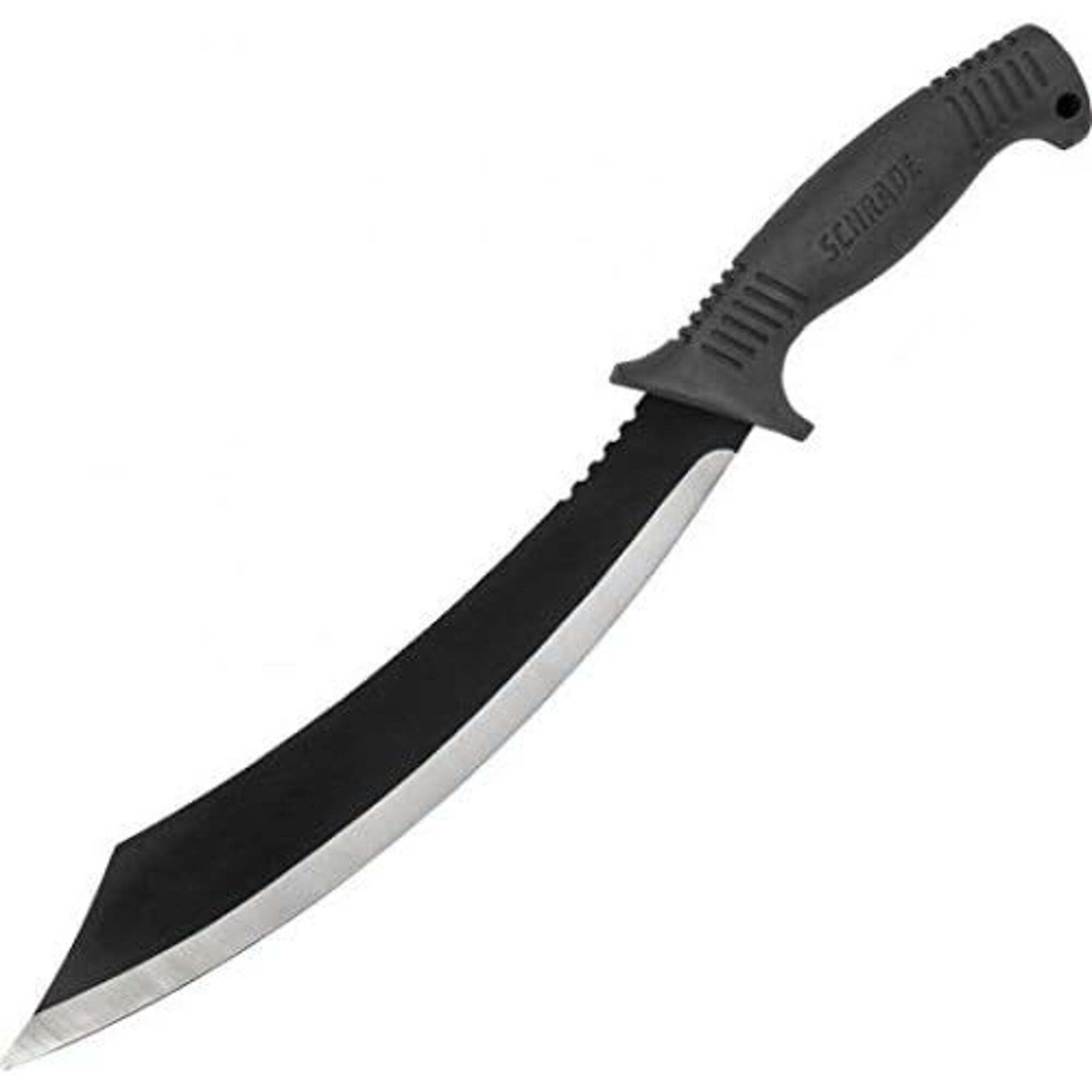 Schrade Decimate Parang 18in. Machete, 12in. Blade, Stainless Steel, TPR Handle, Model# SCMACH1CP