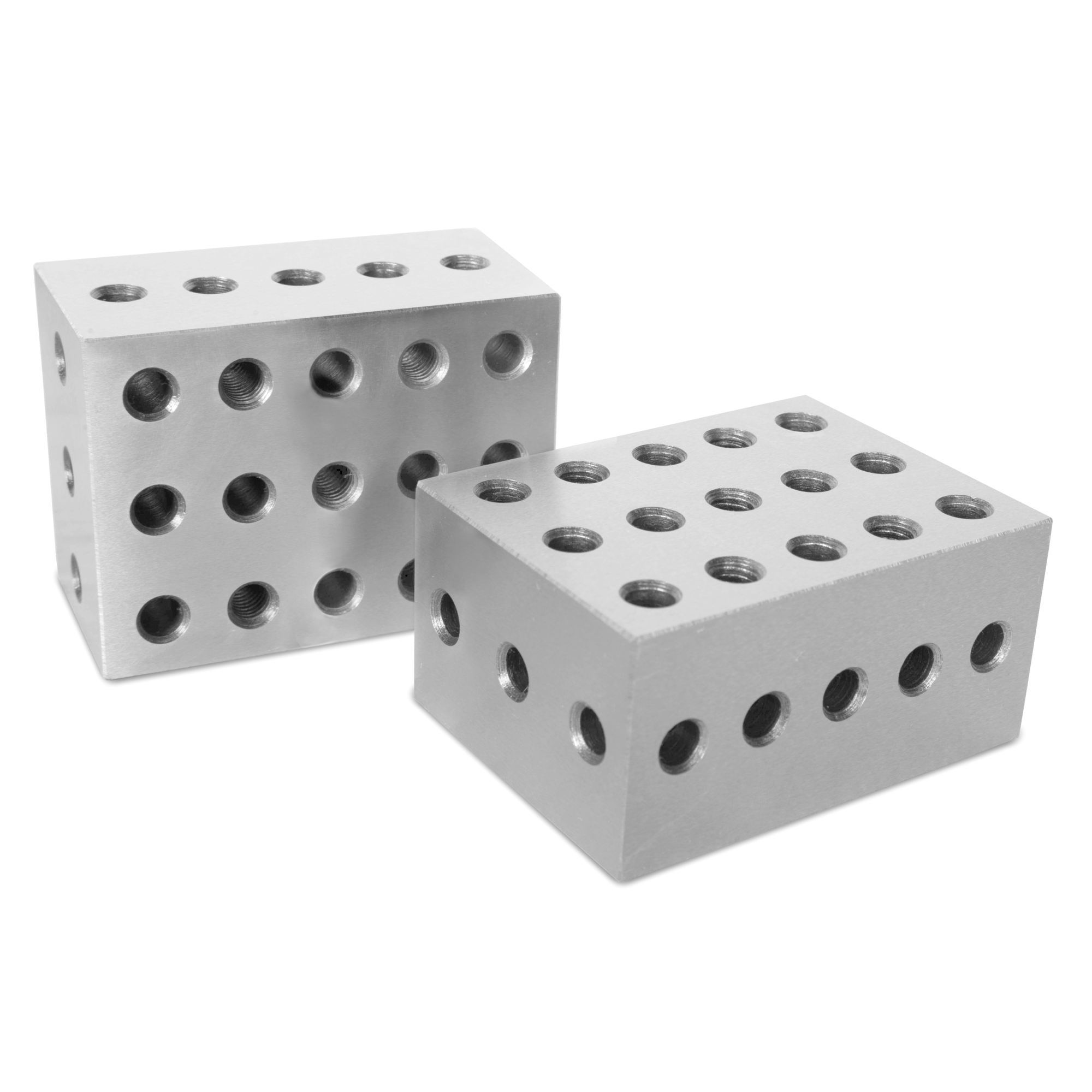 WEN Hardened Steel Precision 2-3-4 Blocks — 4in. x 3in. x 2in., 2 Pack, Model# 10434