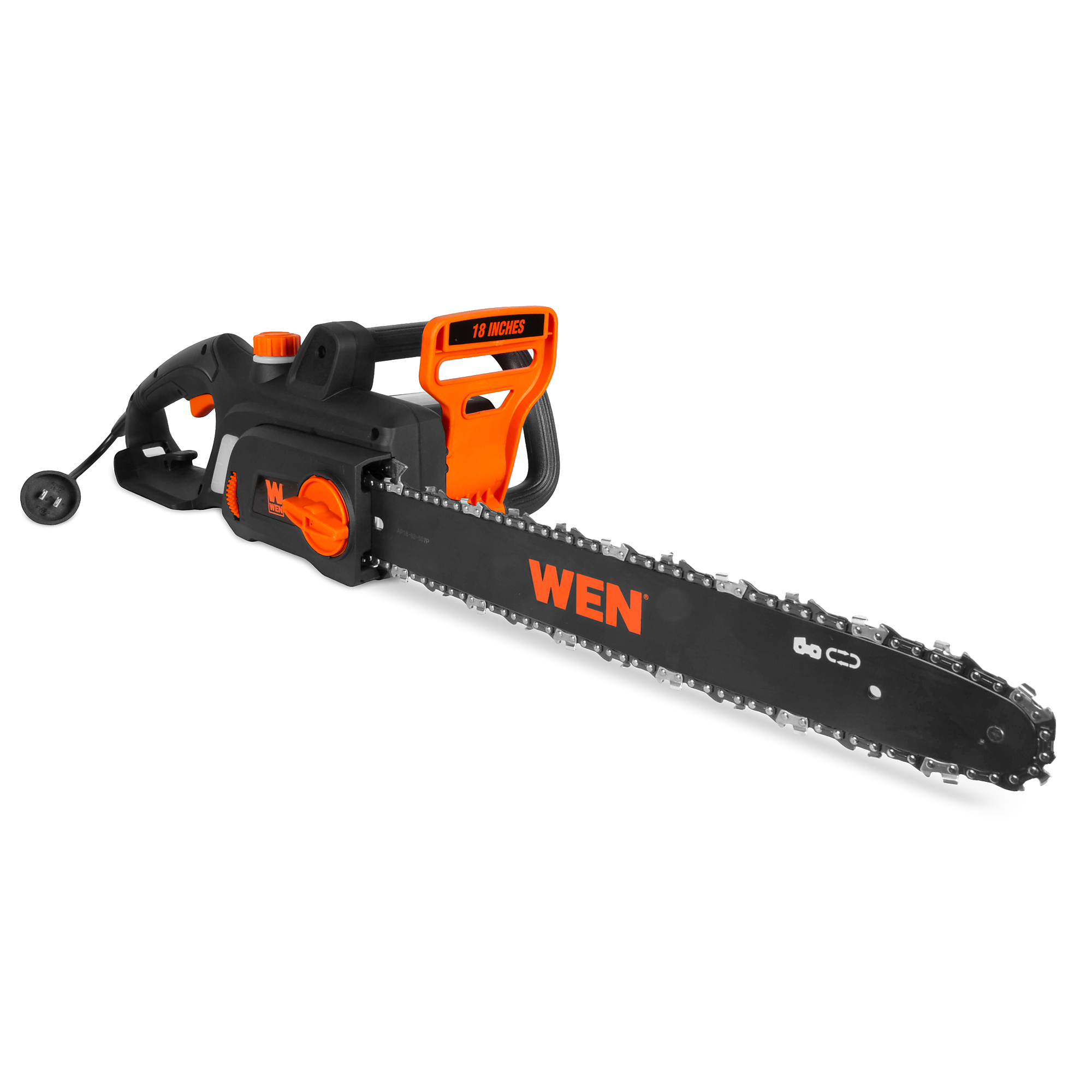 WEN Electric Chainsaw — 18in., 15 Amp, Corded, Auto-Oiling System, Model# CP1518