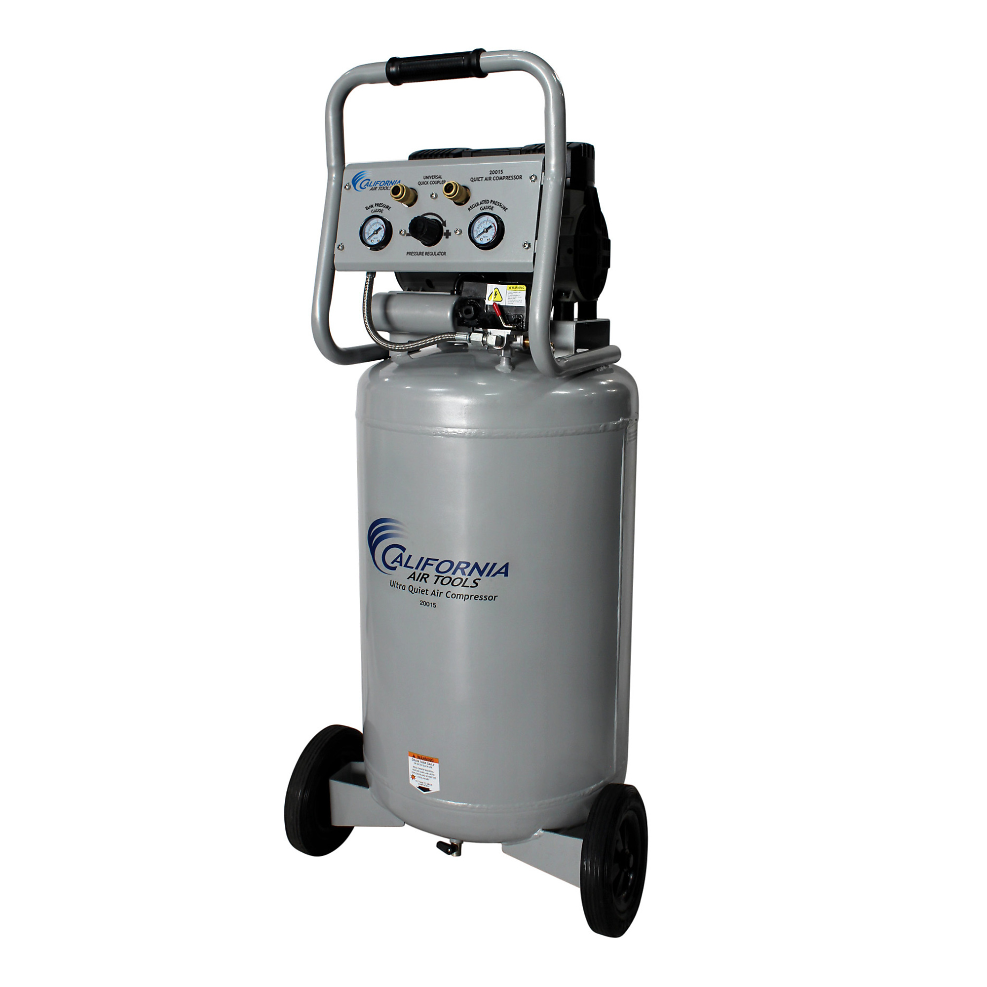 California Air Tools Ultra Quiet Air Compressor — 20-Gallon, Oil-Free ...