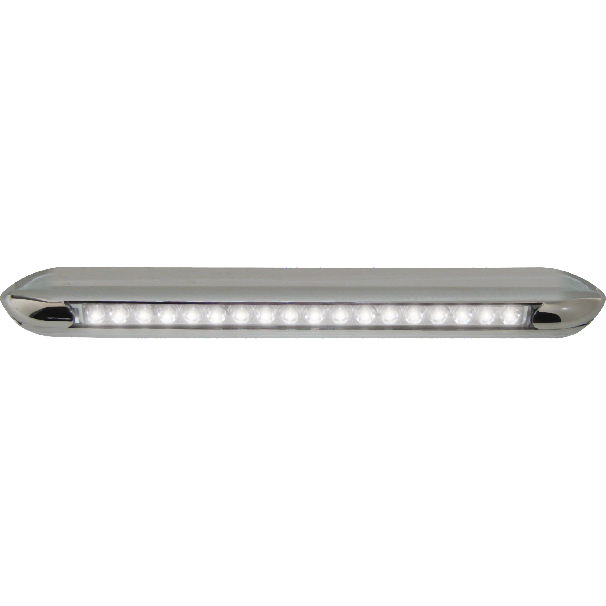 18-LED 18" AWNING LIGHT WITH CHROME BEZEL