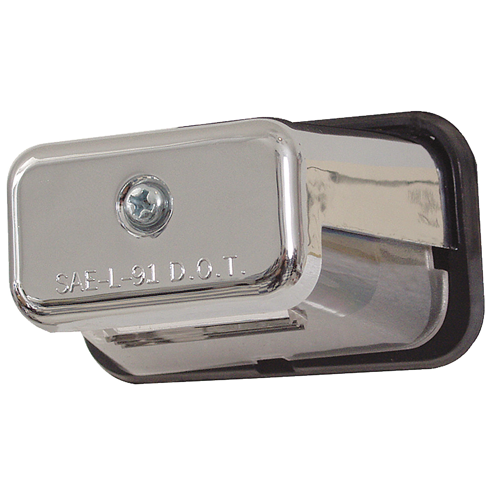 CHROME PLATED STUD MOUNT LICENSE PLATE LIGHT
