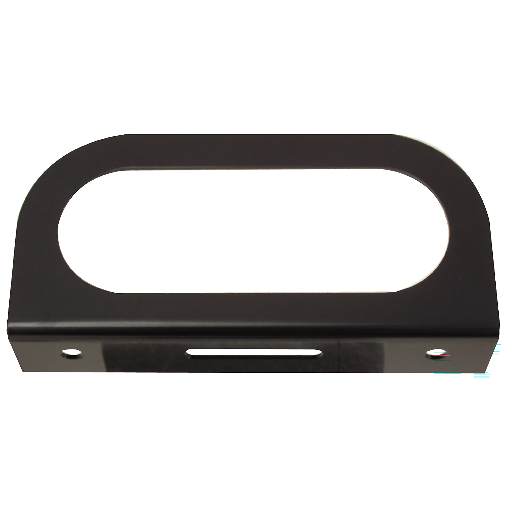 BLACK STEEL MOUNTING BRACKET FOR 6" LIGHTS