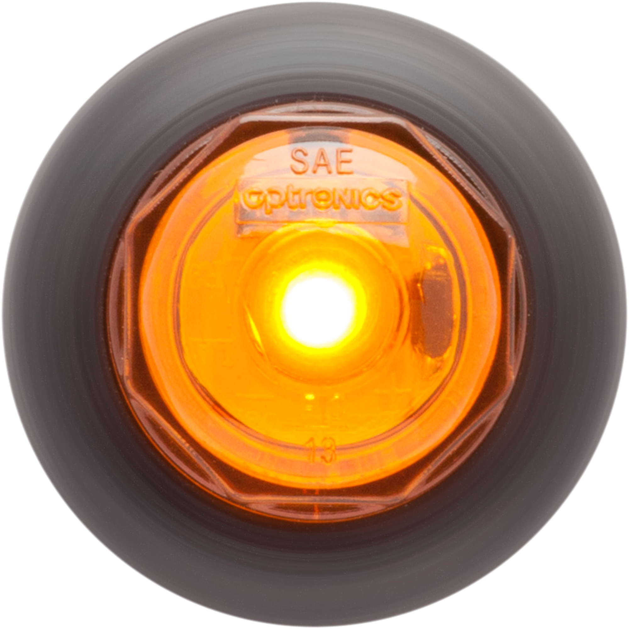 1-LED 3/4" YELLOW MARKER LIGHT KIT WITH GROMMET