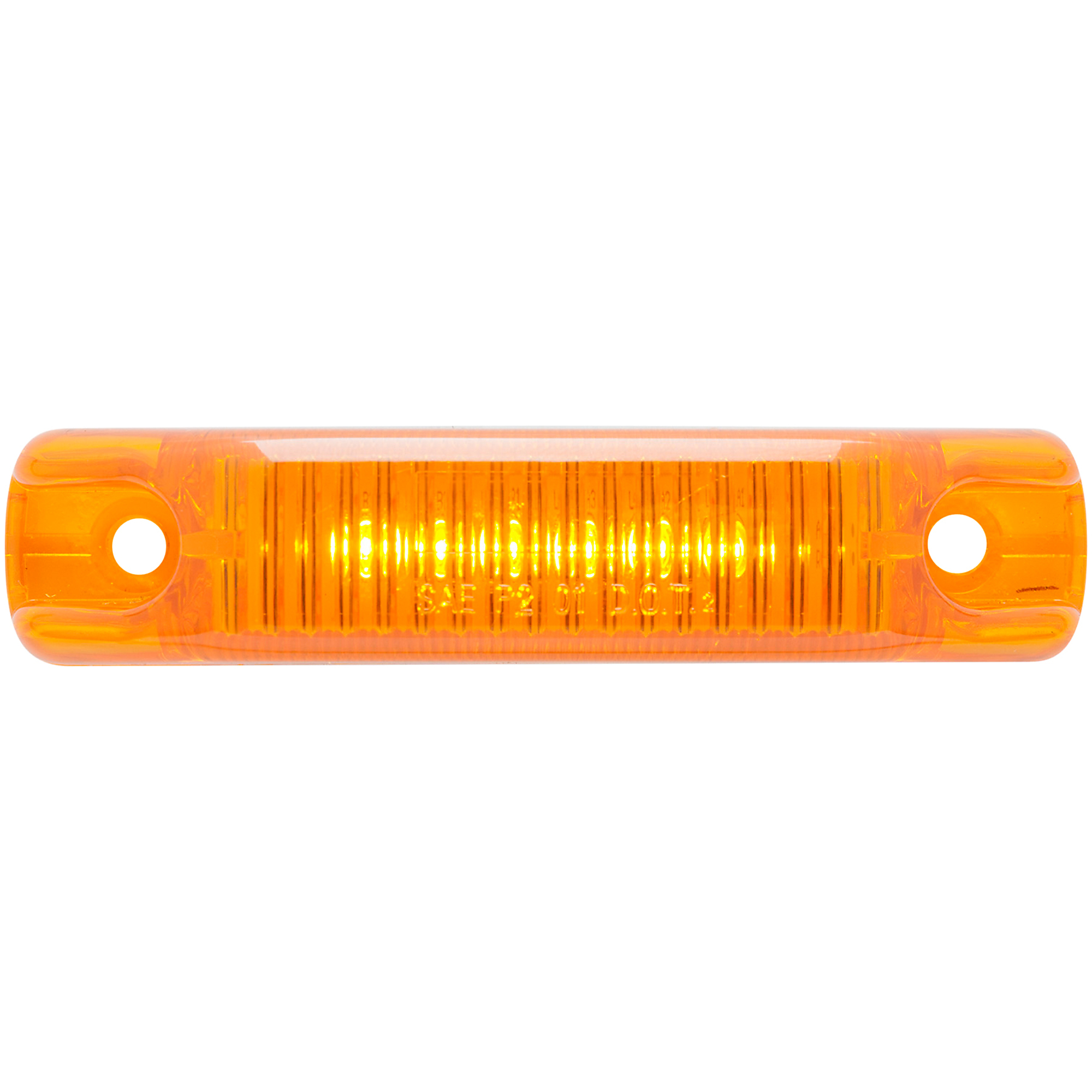 6-LED YELLOW SURFACE MOUNT MARKER LIGHT