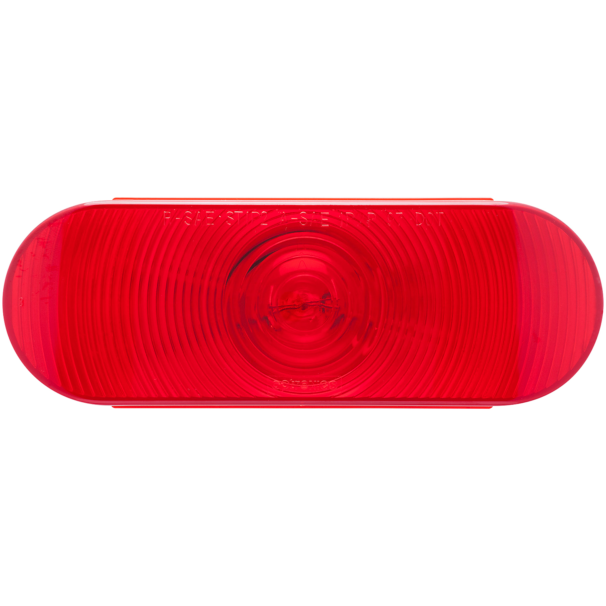 6" RED GRMT MNT STOP/TURN/TAIL LIGHT; PL-3 CONNECT