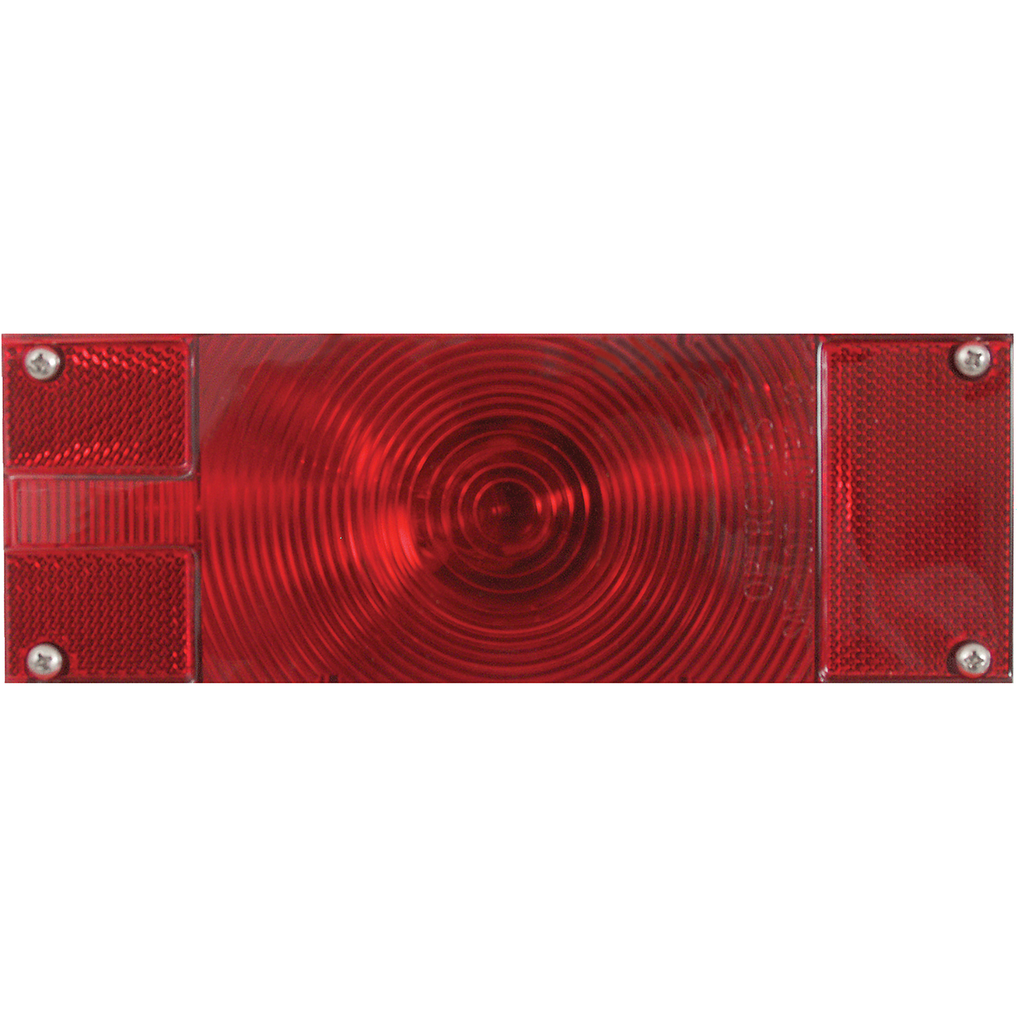 RED LOW PROFILE MARINE TAIL LIGHT; DRIVER SIDE