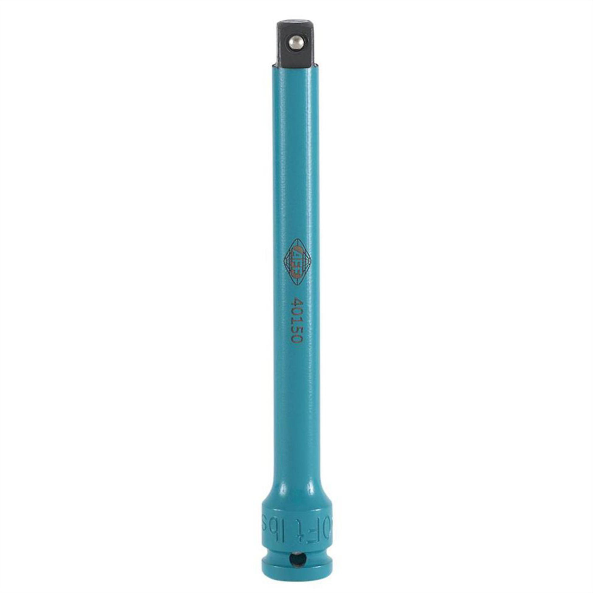 American Forge & Foundry Limiting Torque Extension — 1/2in. Drive, 150 ft./lbs., Chrome Molybdenum, Turquoise, Model# INT40150