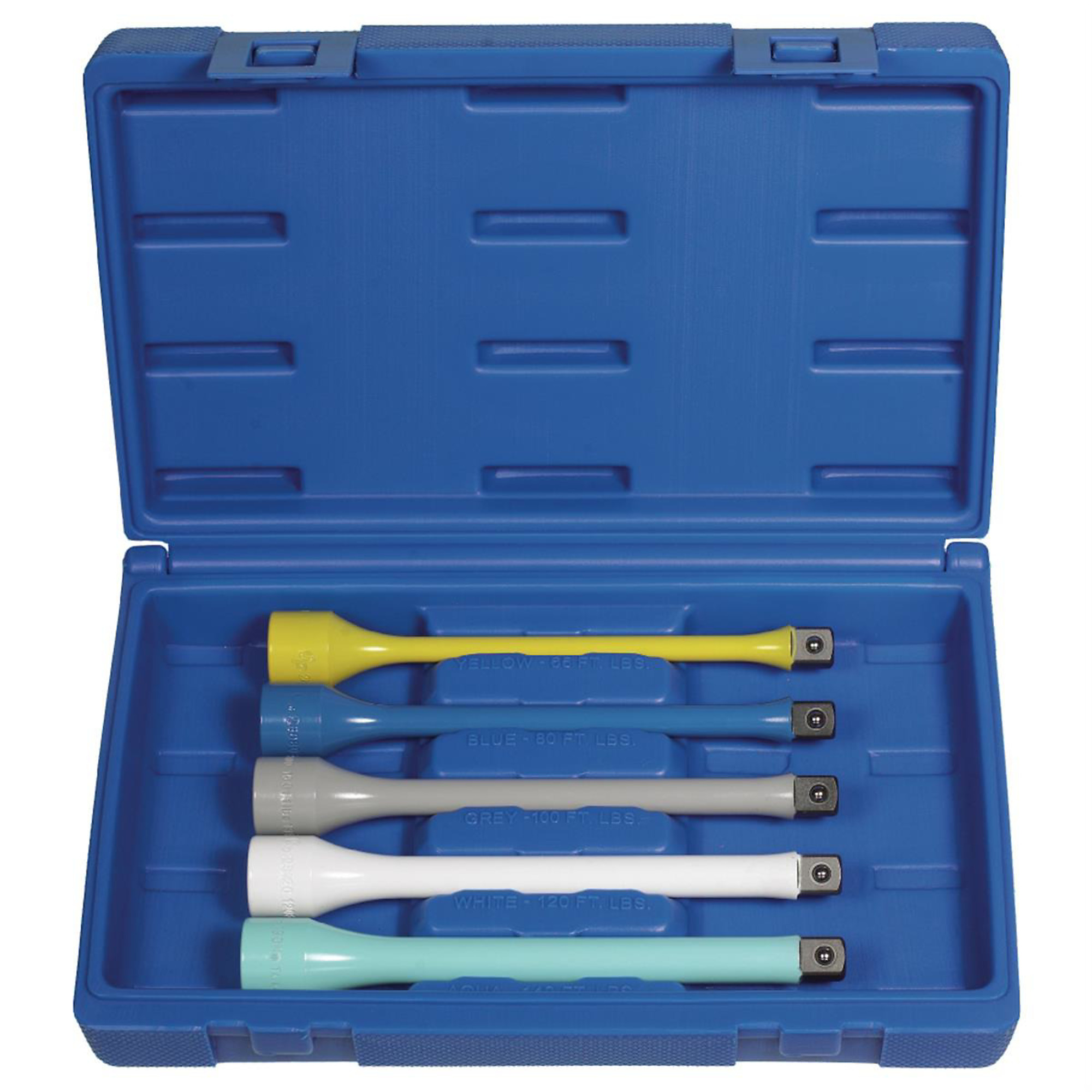 Grey Pneumatic Torque Stick Extension Kit — 1/2in. Drive, 5-Piece, 65–140 ft./lbs., Model# GRE2805TK