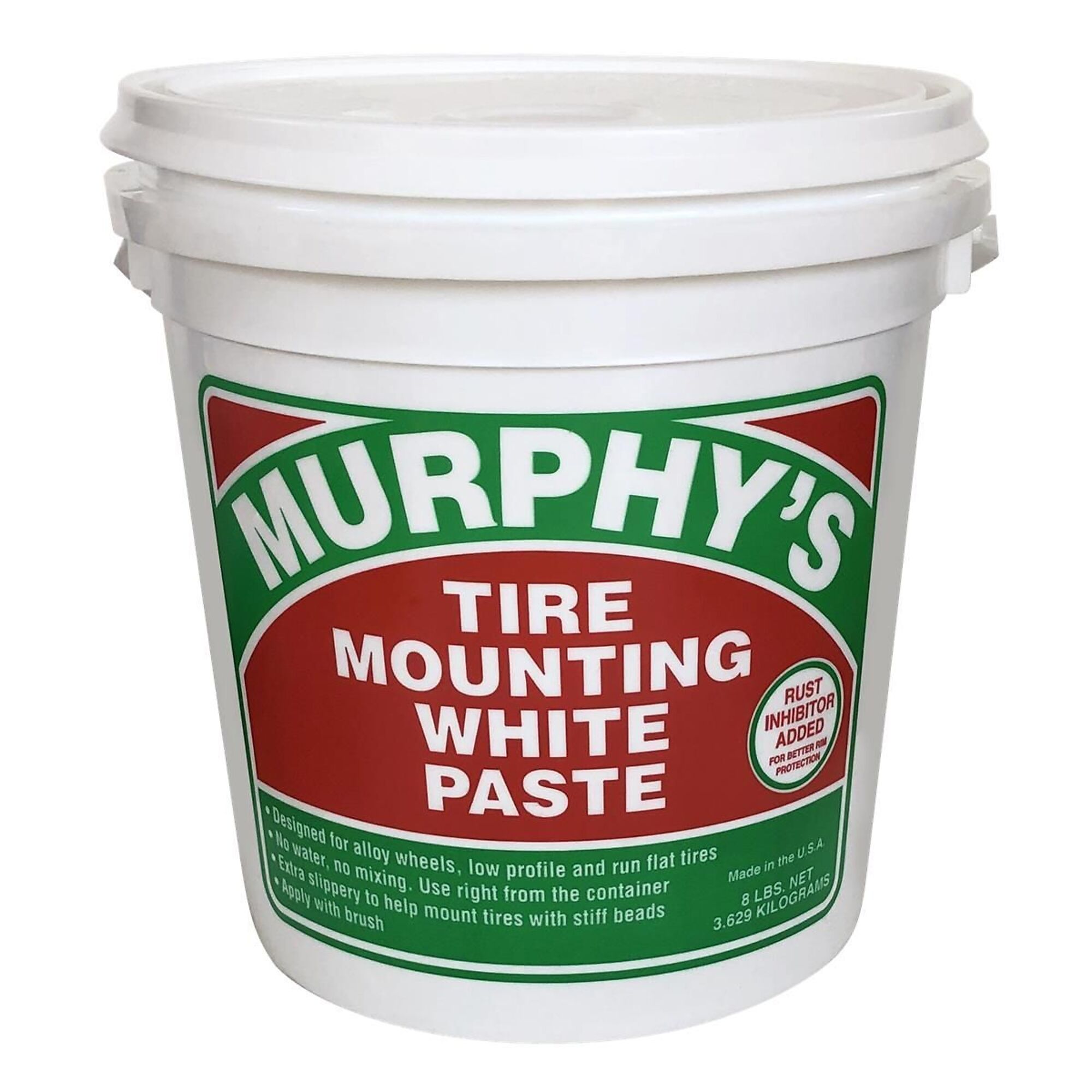 JTM Products Murphy's Tire Mounting Paste — 8lb, White, Rust Inhibitor, Model# JTMF10066