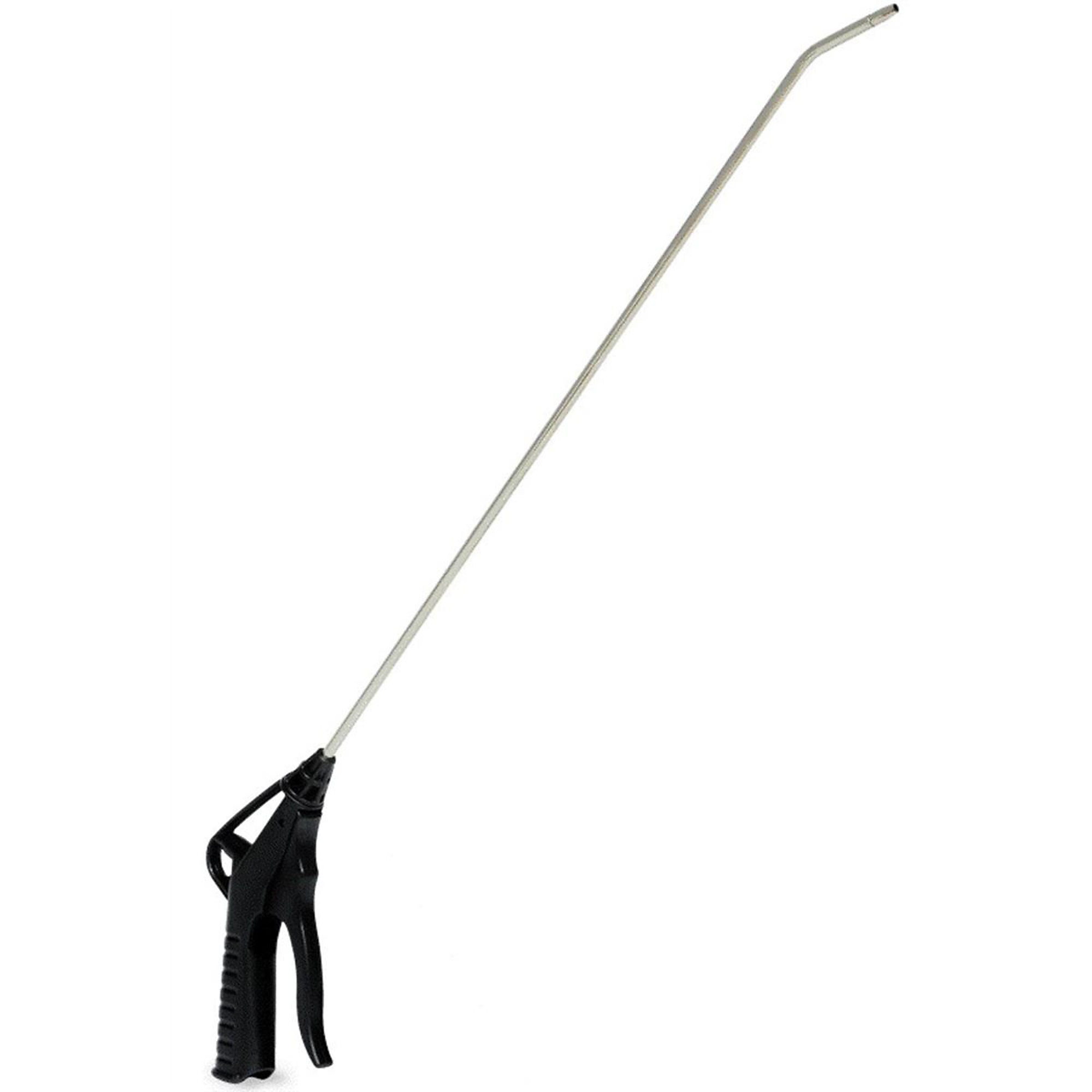 Vacula Full Flow Blow Gun with Bent Tube — 20in., 232 PSI, Durable POM, Model# VAC72-020-1260