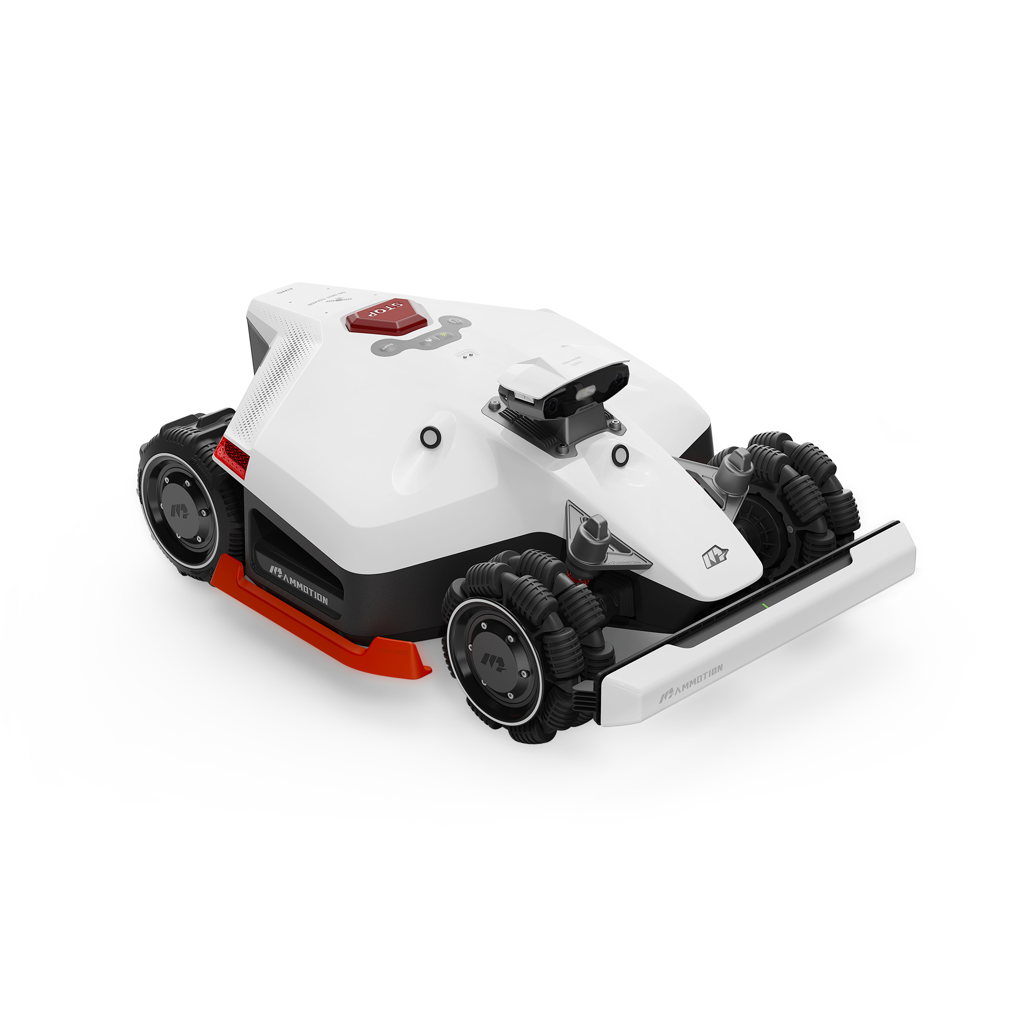 Mammotion LUBA 2 AWD 5000X Perimeter Wire-Free Robotic Lawn Mower — 1.25 Acres, UltraSense AI Vision, Adjustable Cutting Height 1in.–4in., Model# LUBA 2 AWD 5000X
