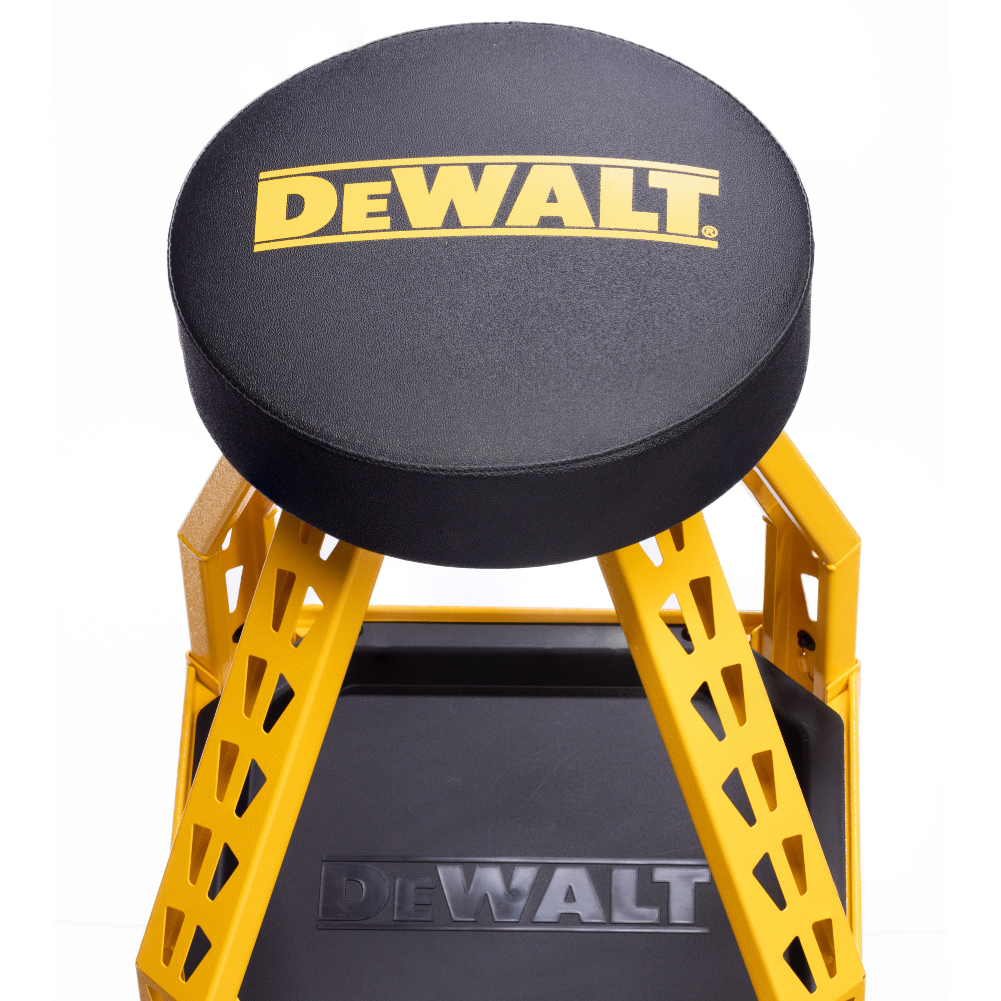 DEWALT Work Bench Height Shop Stool — 300-Lb. Capacity, Steel